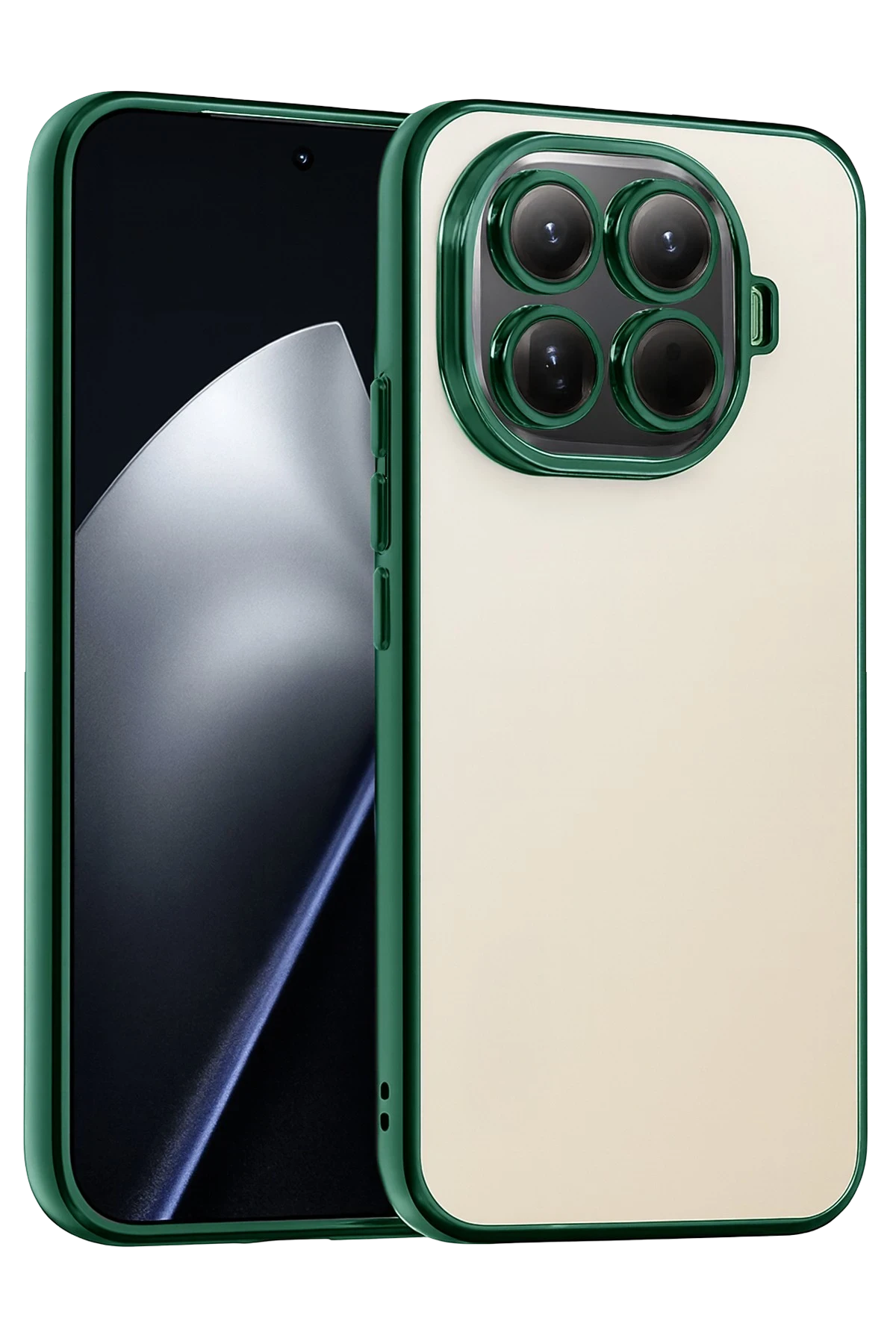 Newface Xiaomi Mi 15T Pro Razer Lensli Silikon - Yeşil