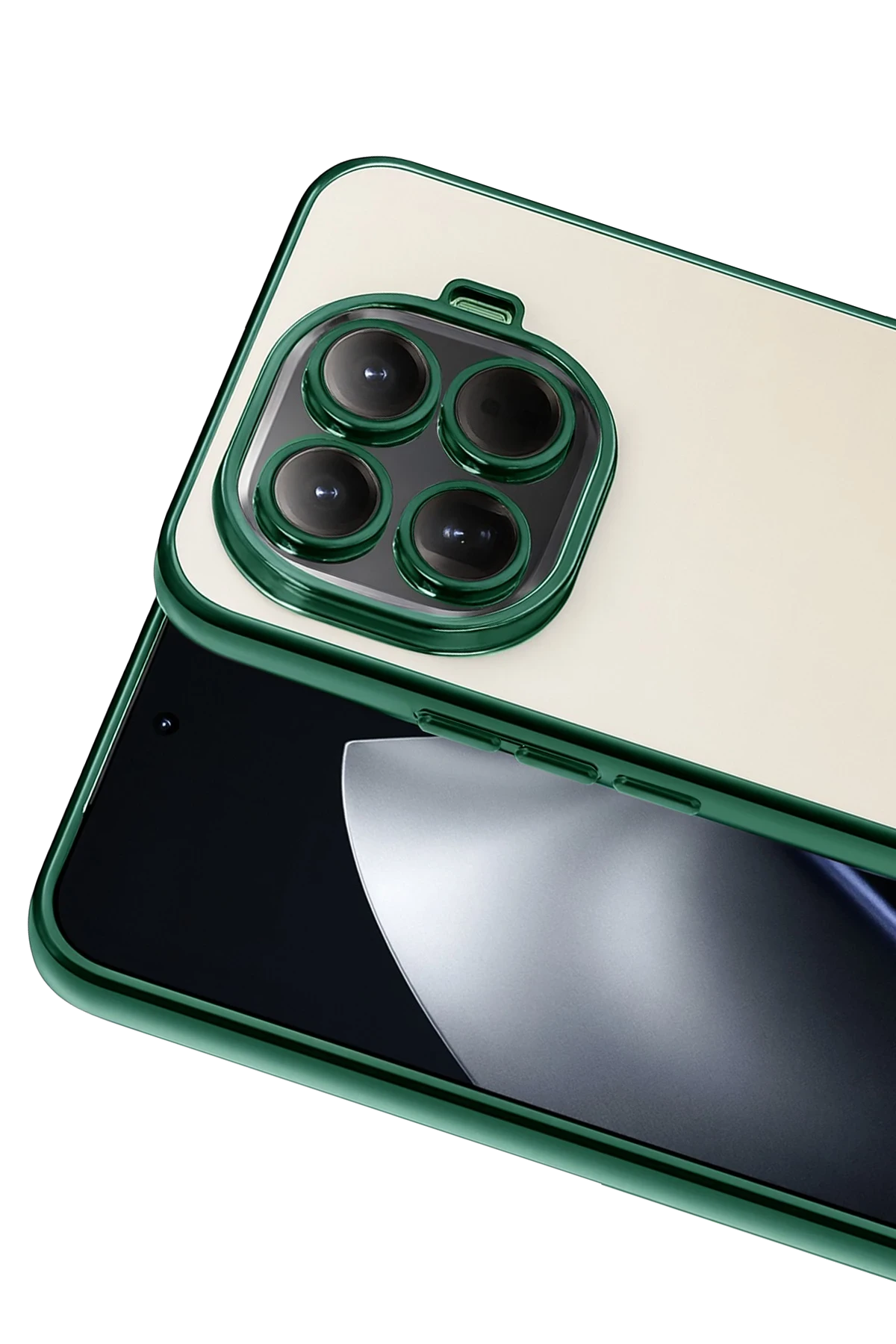 Newface Xiaomi Mi 15T Pro Razer Lensli Silikon - Yeşil