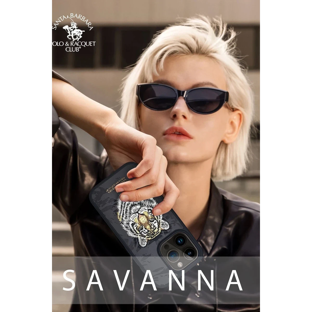 Santa Barbara Polo Racquet Club Apple iPhone 13 Savanna Kapak - Persian Paw