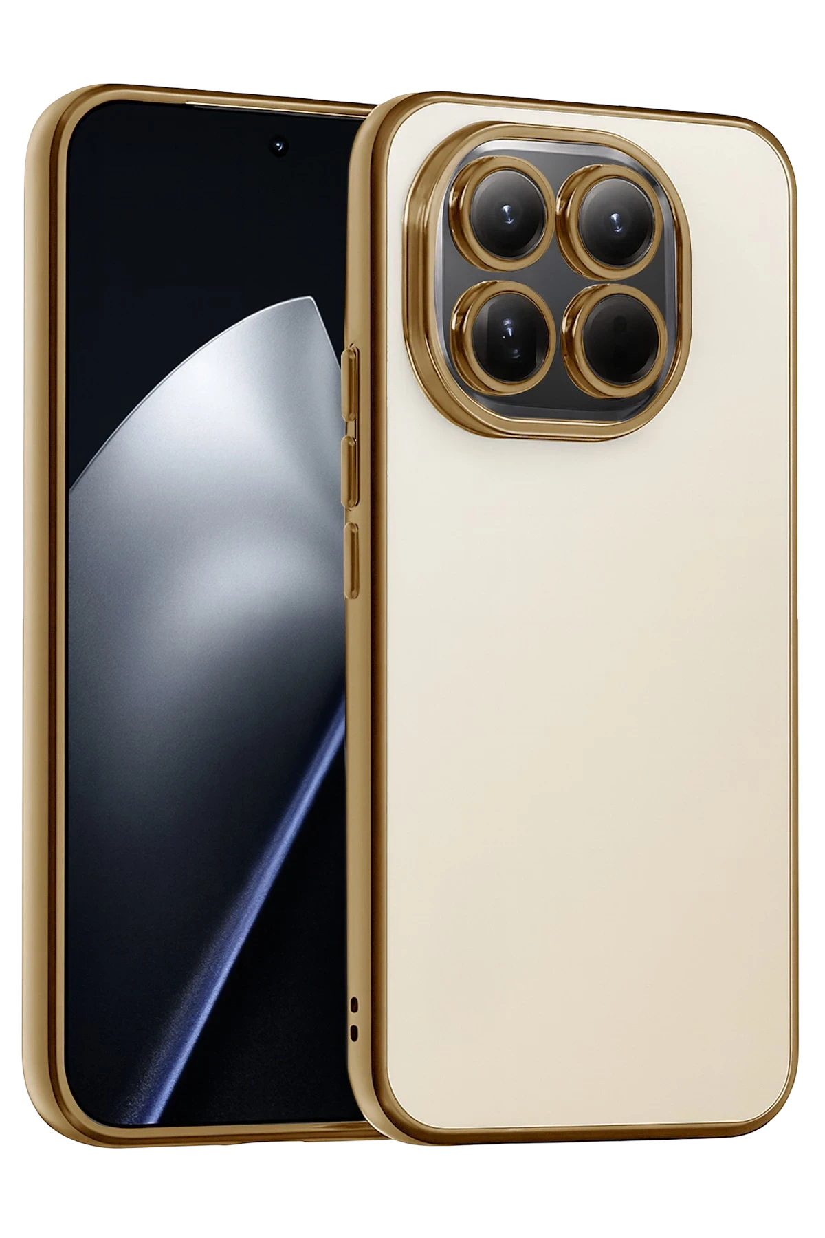 Newface Xiaomi Mi 15 Razer Lensli Silikon - Gold