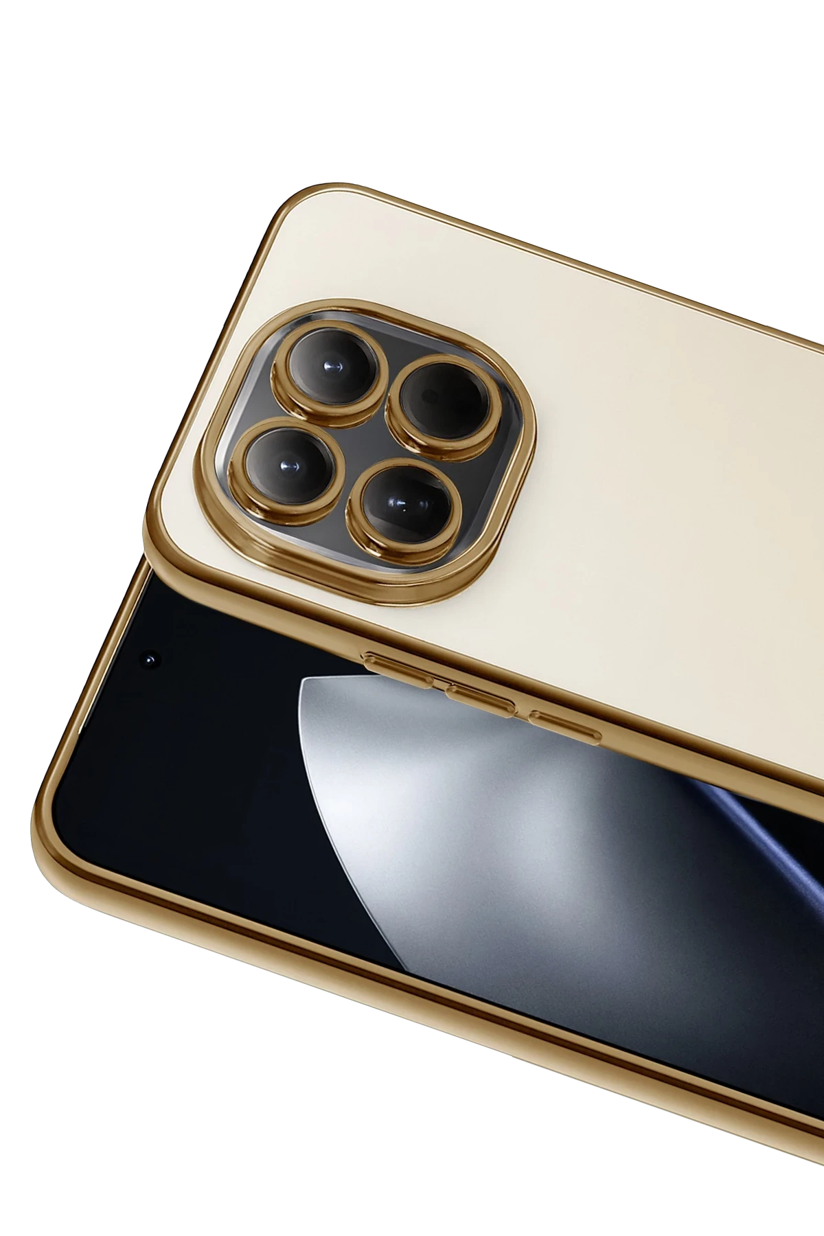 Newface Xiaomi Mi 15 Razer Lensli Silikon - Gold