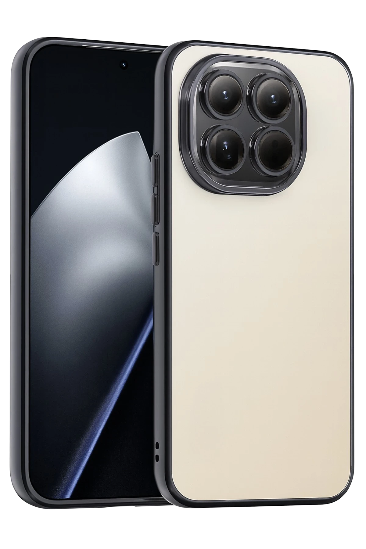 Newface Xiaomi Mi 15 Razer Lensli Silikon - Siyah