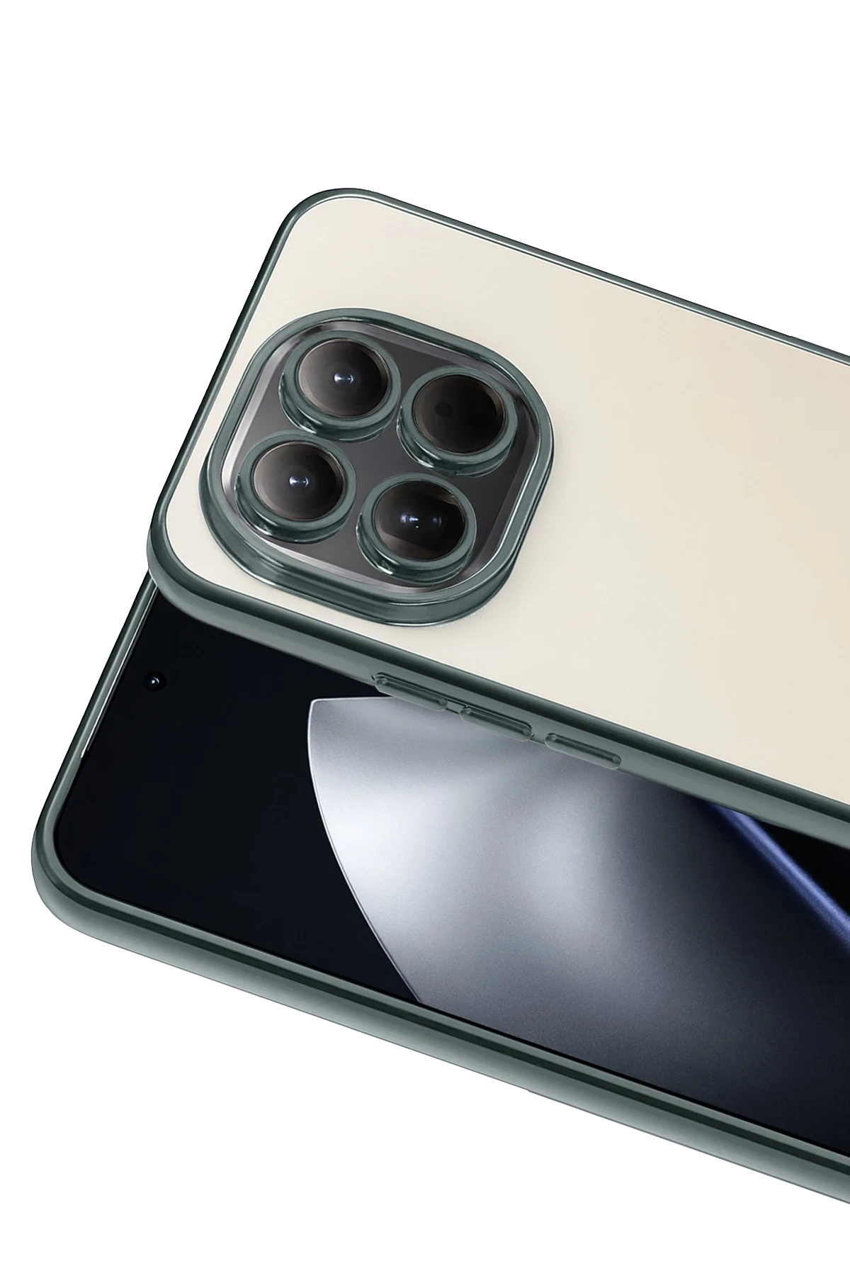 Newface Xiaomi Mi 15 Razer Lensli Silikon - Titan Gri
