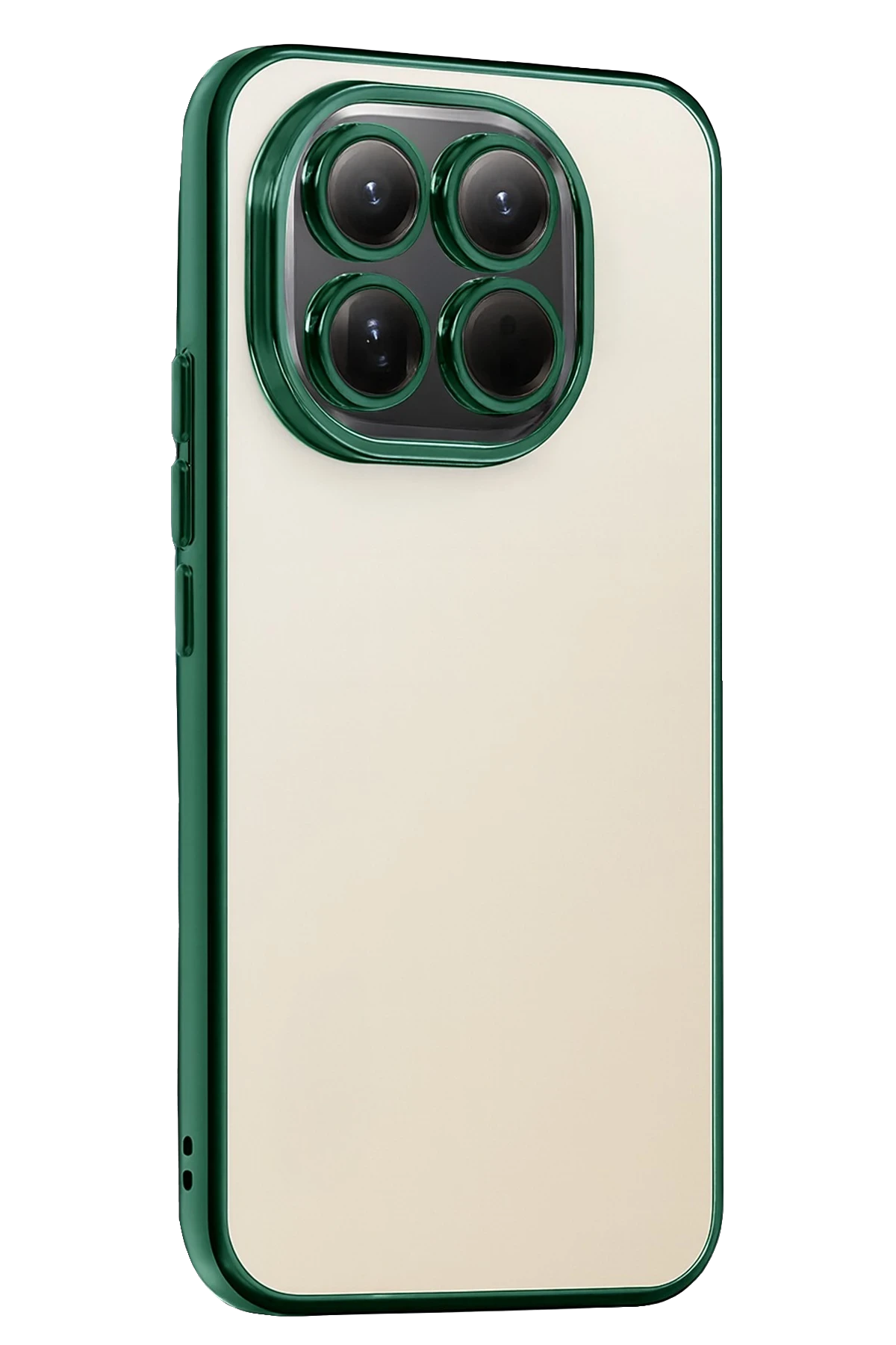 Newface Xiaomi Mi 15 Razer Lensli Silikon - Yeşil