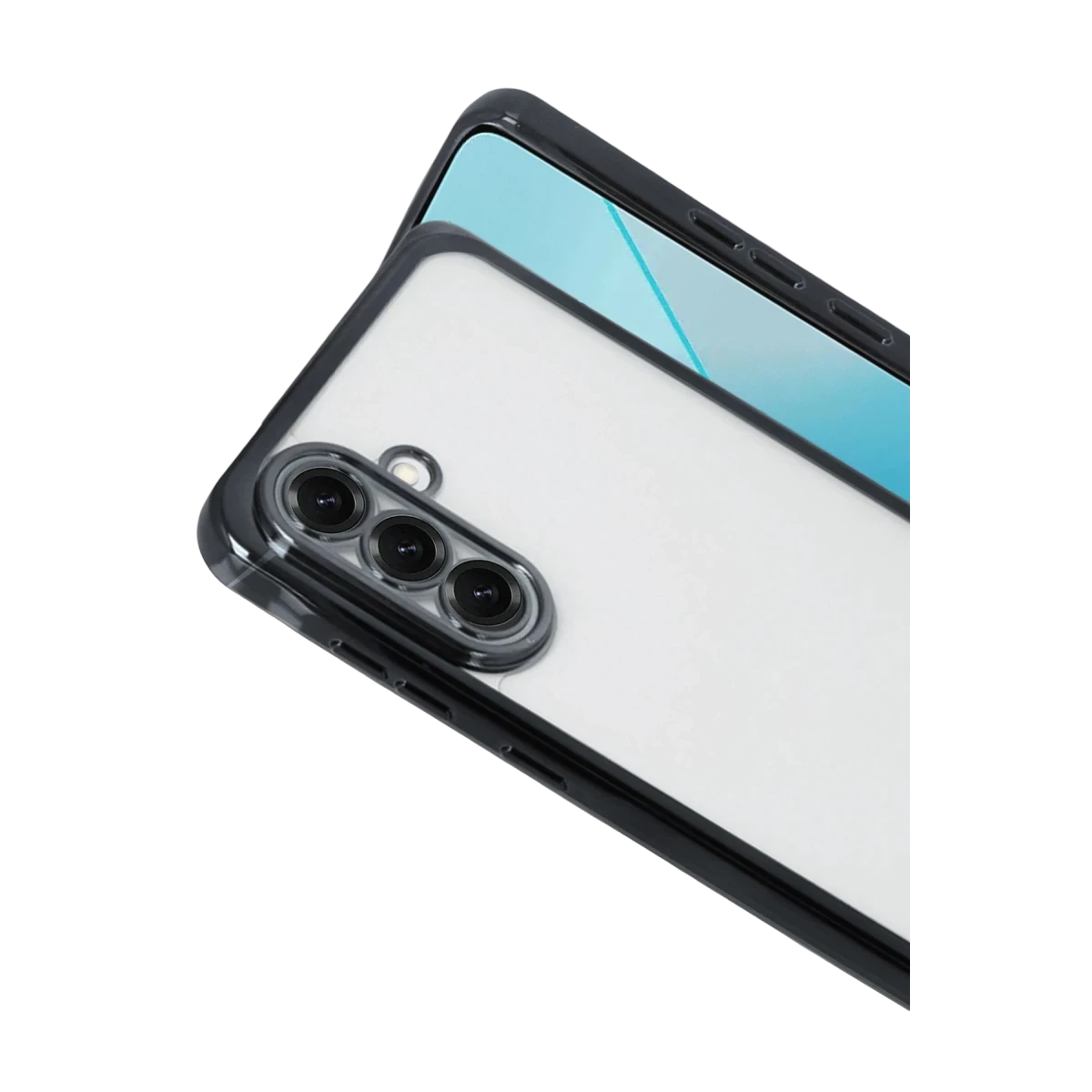 Newface Samsung Galaxy A17 5G Razer Lensli Silikon - Siyah