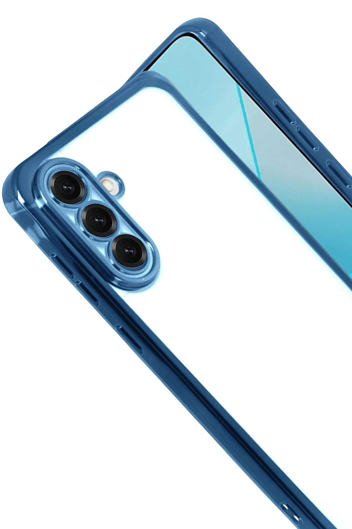 Newface Samsung Galaxy A17 5G Razer Lensli Silikon - Açık Mavi — görsel 2