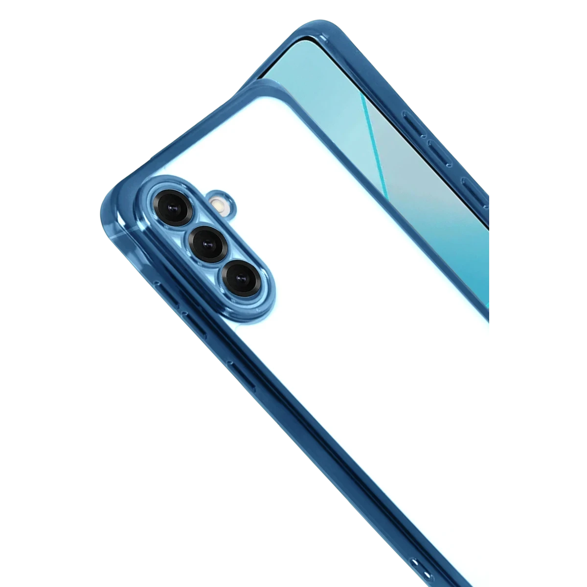 Newface Samsung Galaxy A17 5G Razer Lensli Silikon - Açık Mavi — görsel 5