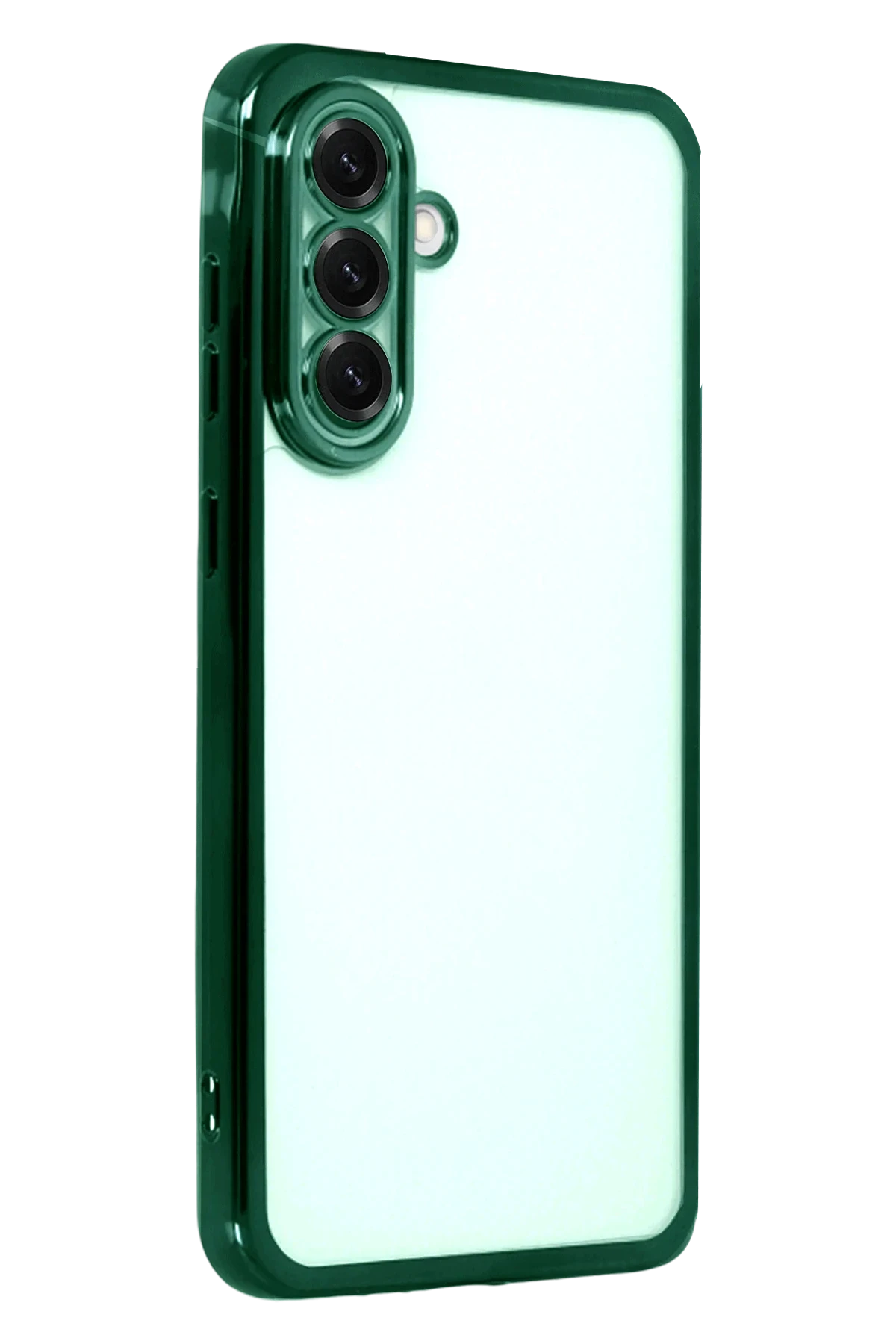 Newface Samsung Galaxy A17 5G Razer Lensli Silikon - Yeşil