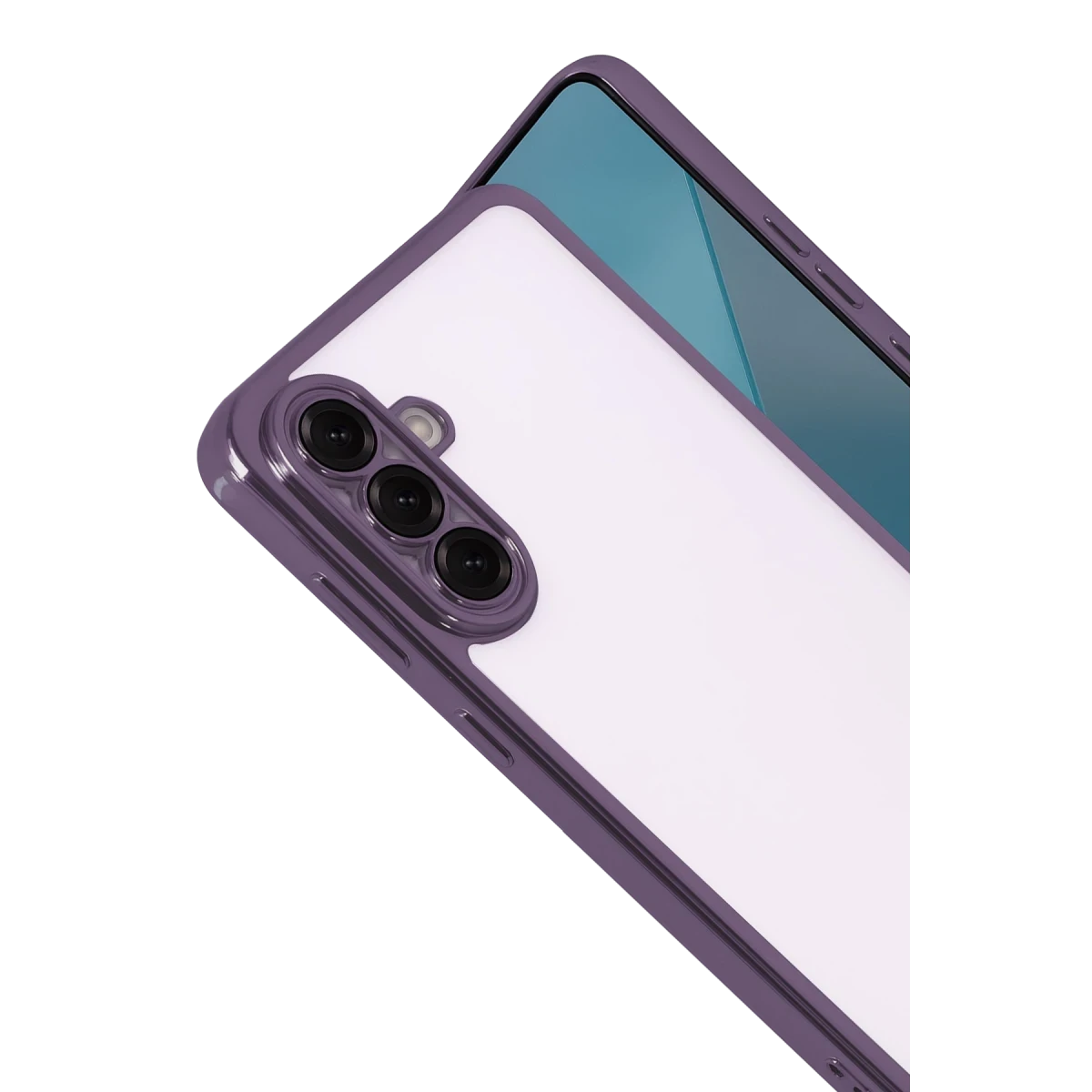 Newface Samsung Galaxy A17 5G Razer Lensli Silikon - Mor