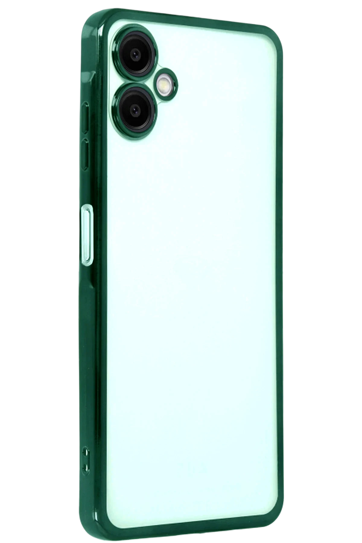 Newface Samsung Galaxy A07 4G Razer Lensli Silikon - Yeşil