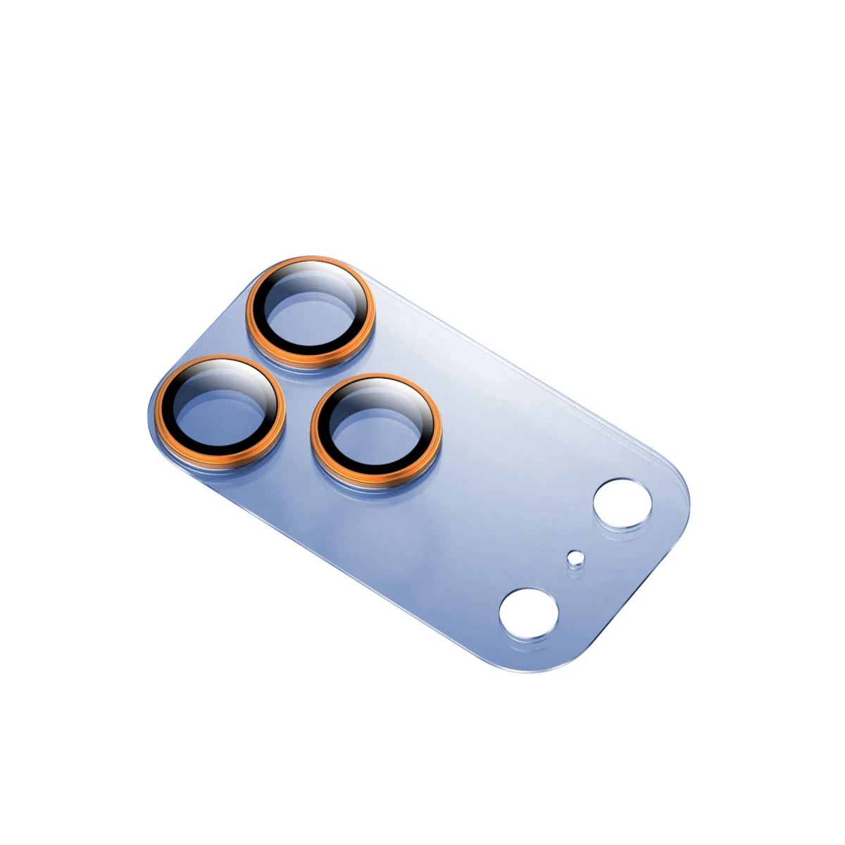 Keephone Apple iPhone 17 Pro Max Reggio Kamera Lens - Turuncu