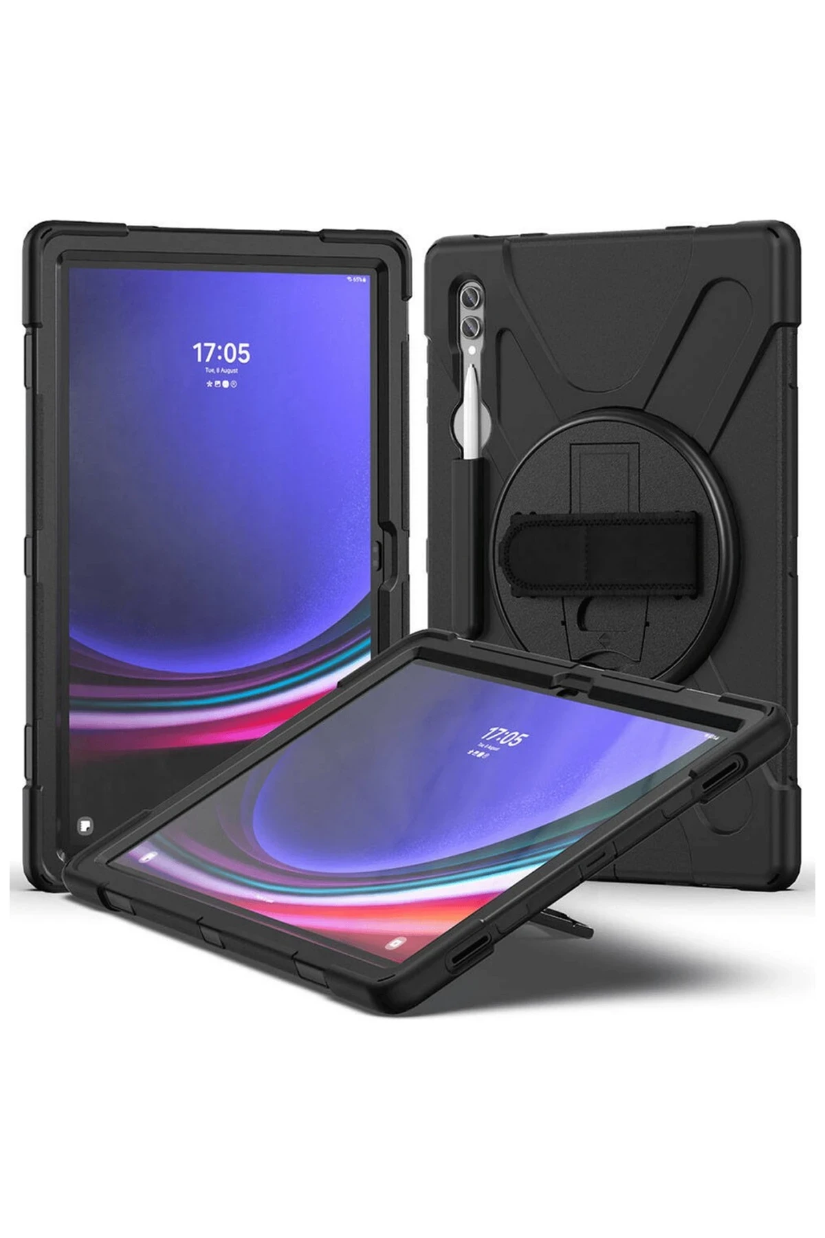 Newface Samsung Galaxy X930 Tab S11 Ultra 14.6 Kılıf Amazing Tablet Kapak - Siyah — görsel 3