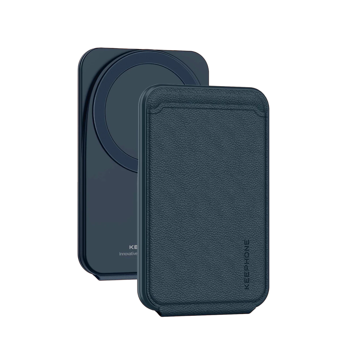 Keephone MagFold Deri Manyetik Cüzdan - Mavi