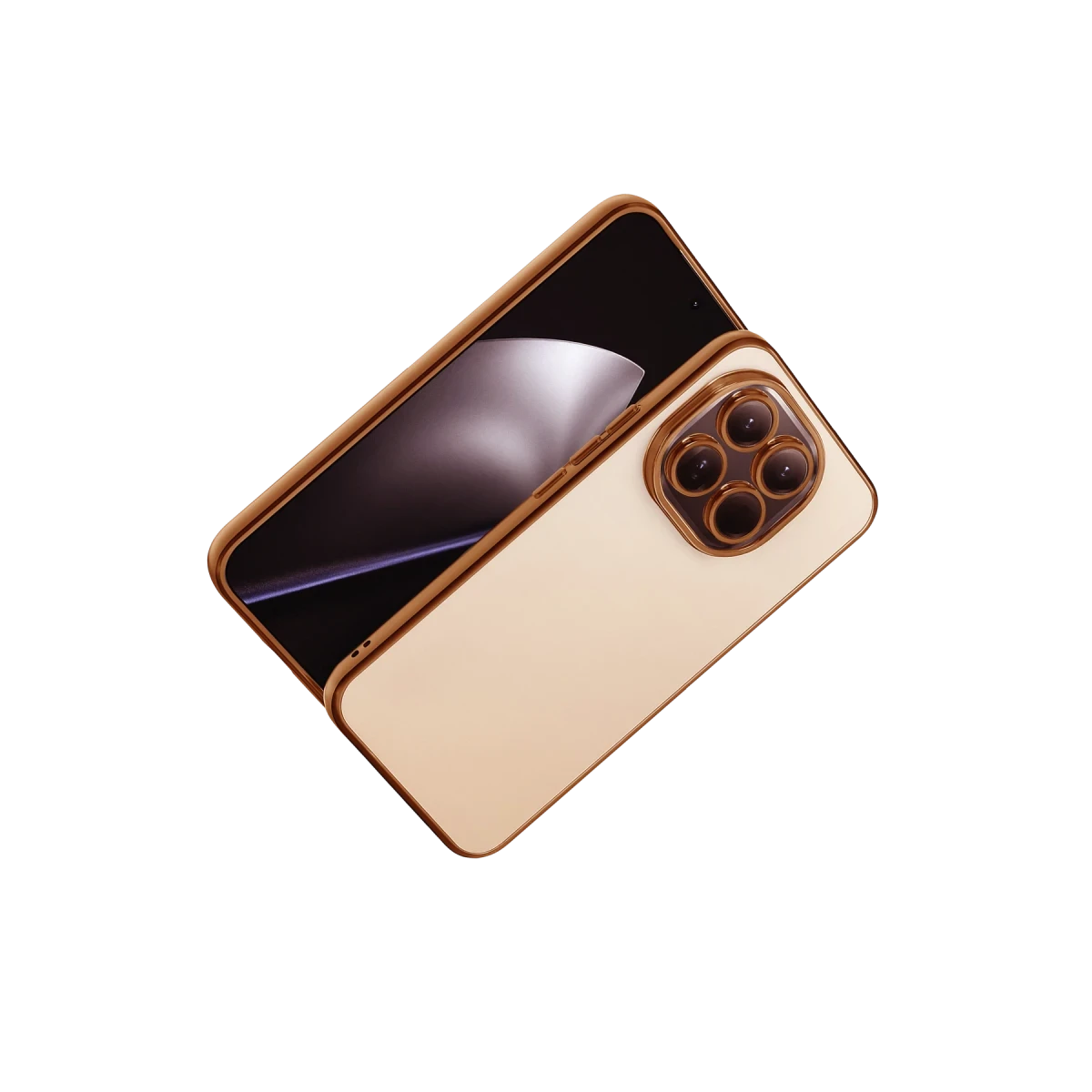 Newface Xiaomi Mi 15T Razer Lensli Silikon - Çöl Titanyum