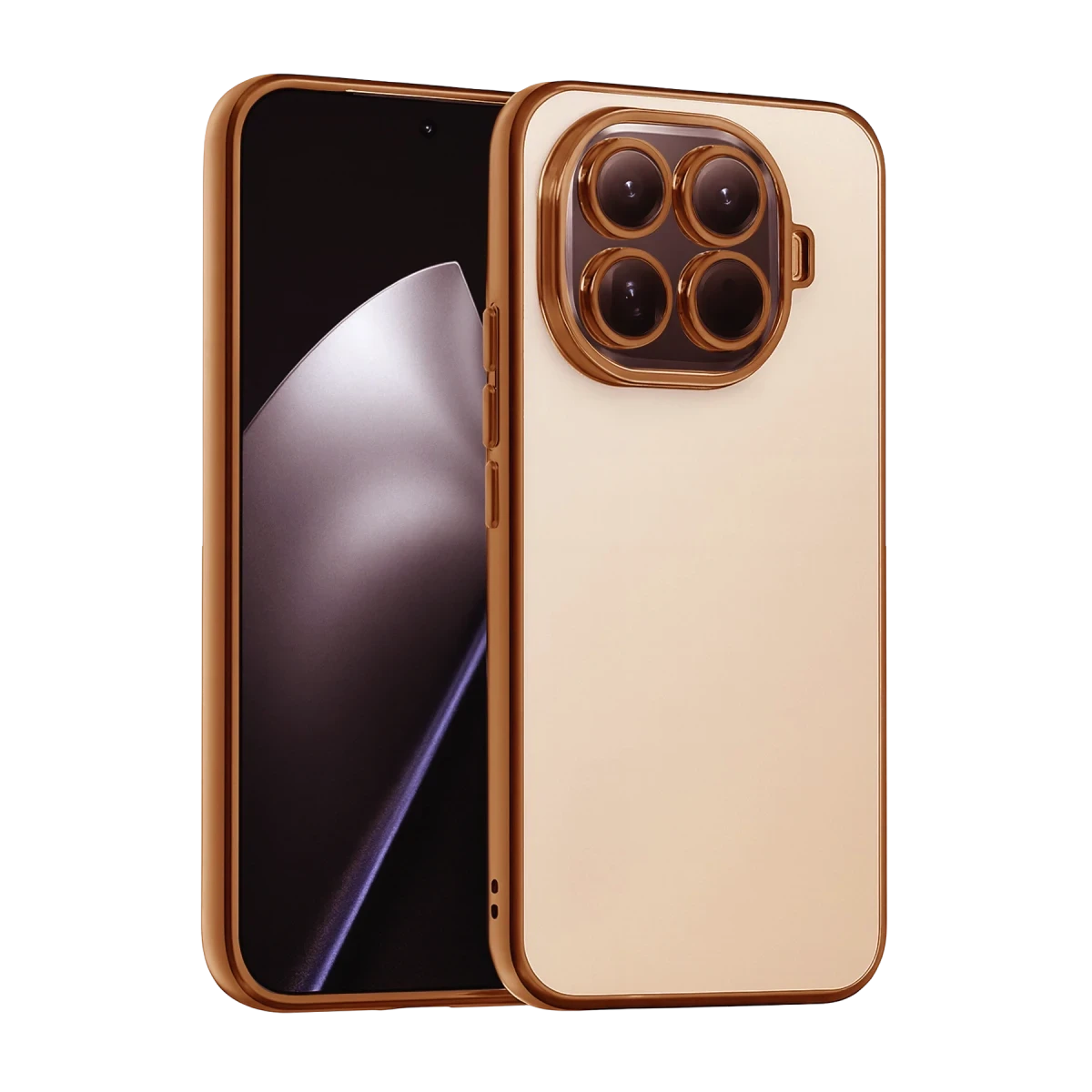 Newface Xiaomi Mi 15T Pro Razer Lensli Silikon - Çöl Titanyum