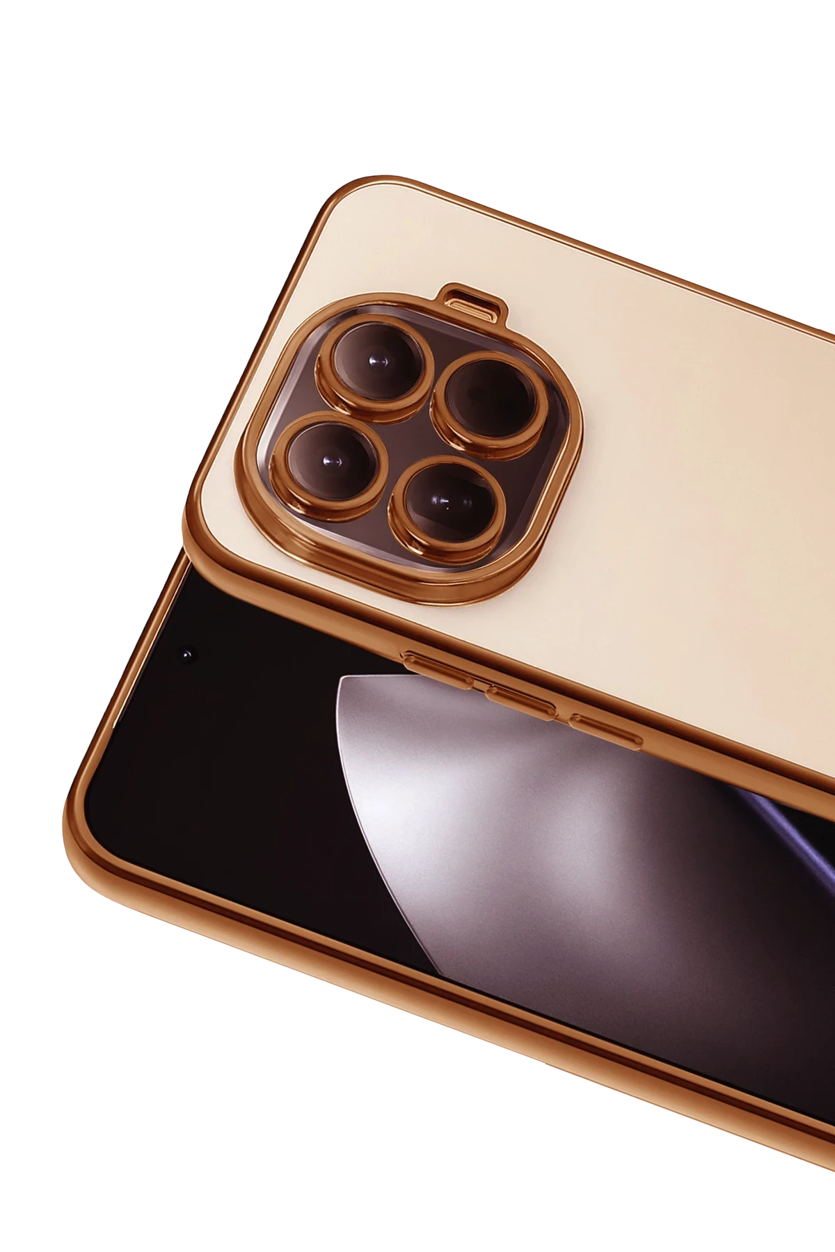 Newface Xiaomi Mi 15T Pro Razer Lensli Silikon - Çöl Titanyum