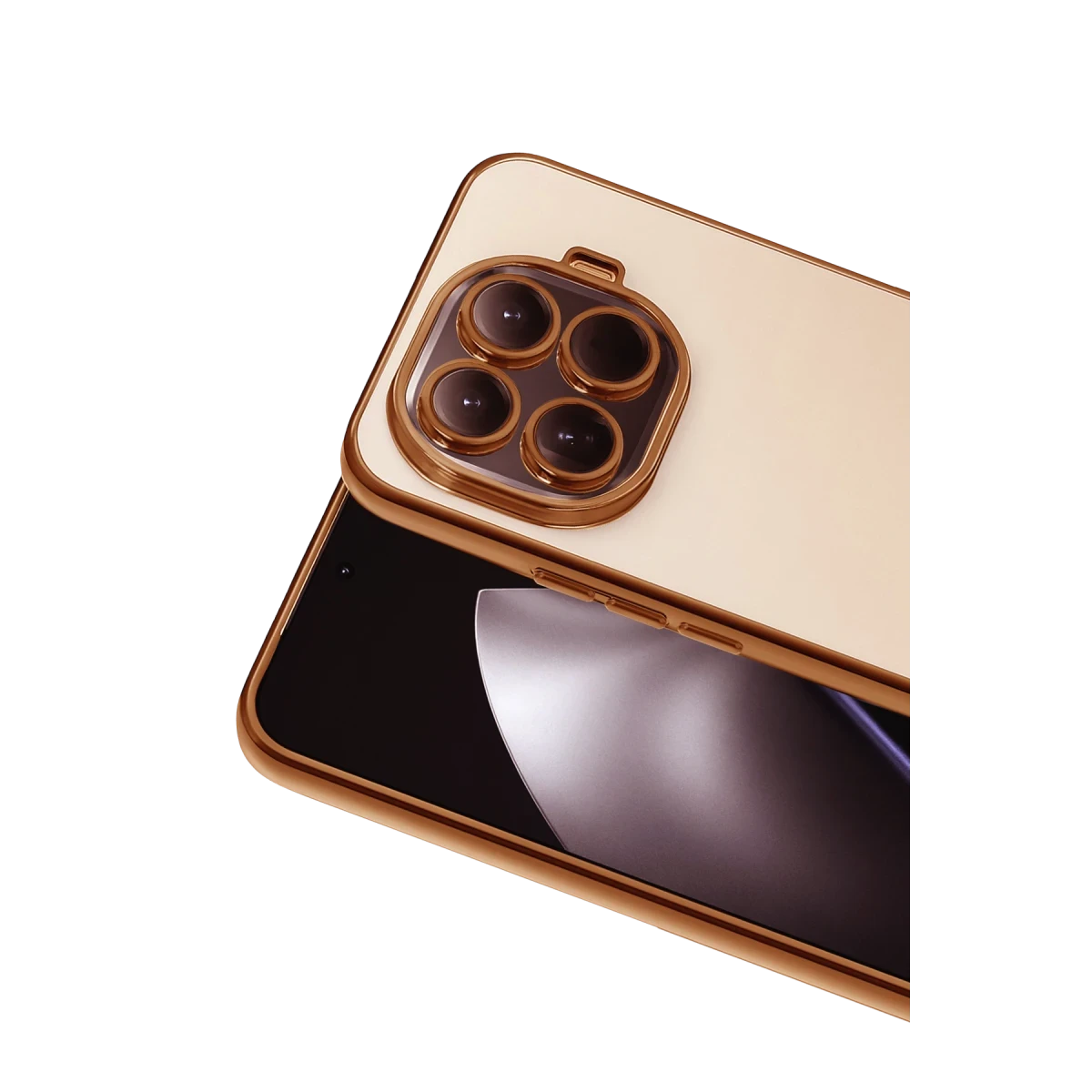 Newface Xiaomi Mi 15T Pro Razer Lensli Silikon - Çöl Titanyum
