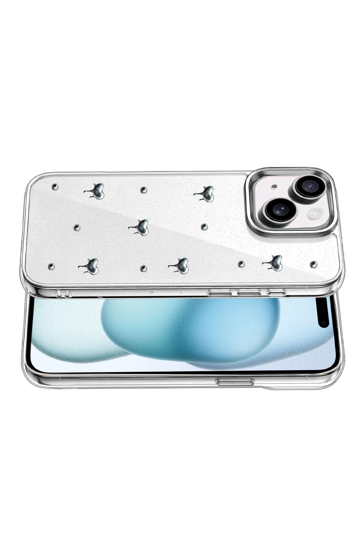 Newface Apple iPhone 14 Fiyonk Desenli Kapak - Desen 1 — görsel 3