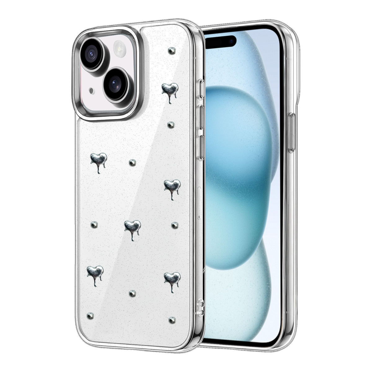 Newface Apple iPhone 15 Plus Fiyonk Desenli Kapak - Desen 1 — görsel 7