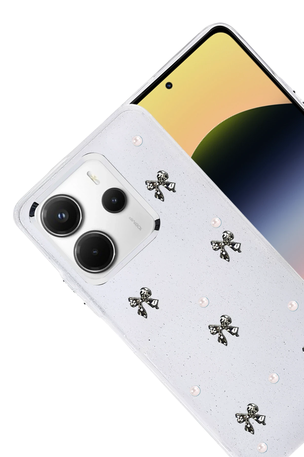 Newface Xiaomi Redmi Note 14 4G Fiyonk Desenli Kapak - Desen 8