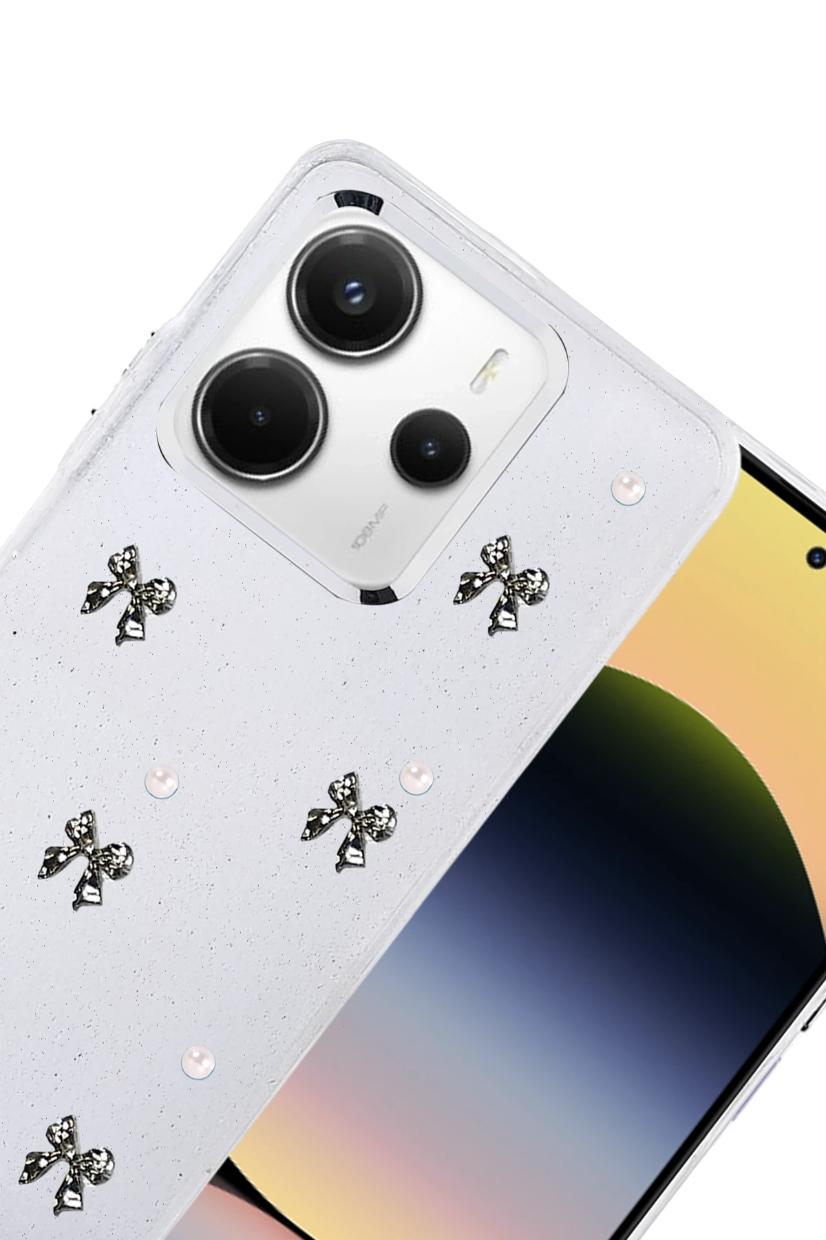 Newface Xiaomi Redmi Note 14 4G Fiyonk Desenli Kapak - Desen 8