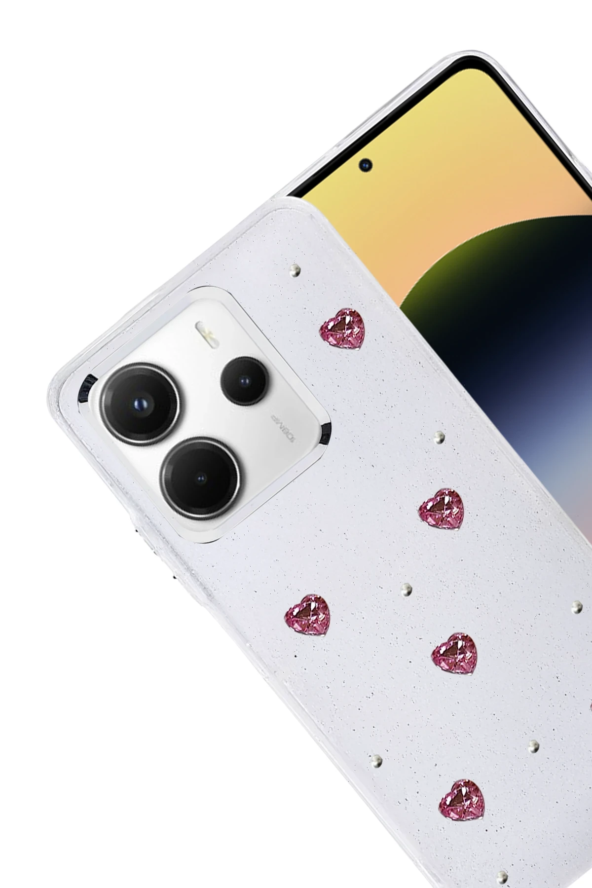 Newface Xiaomi Redmi Note 14 4G Fiyonk Desenli Kapak - Desen 3