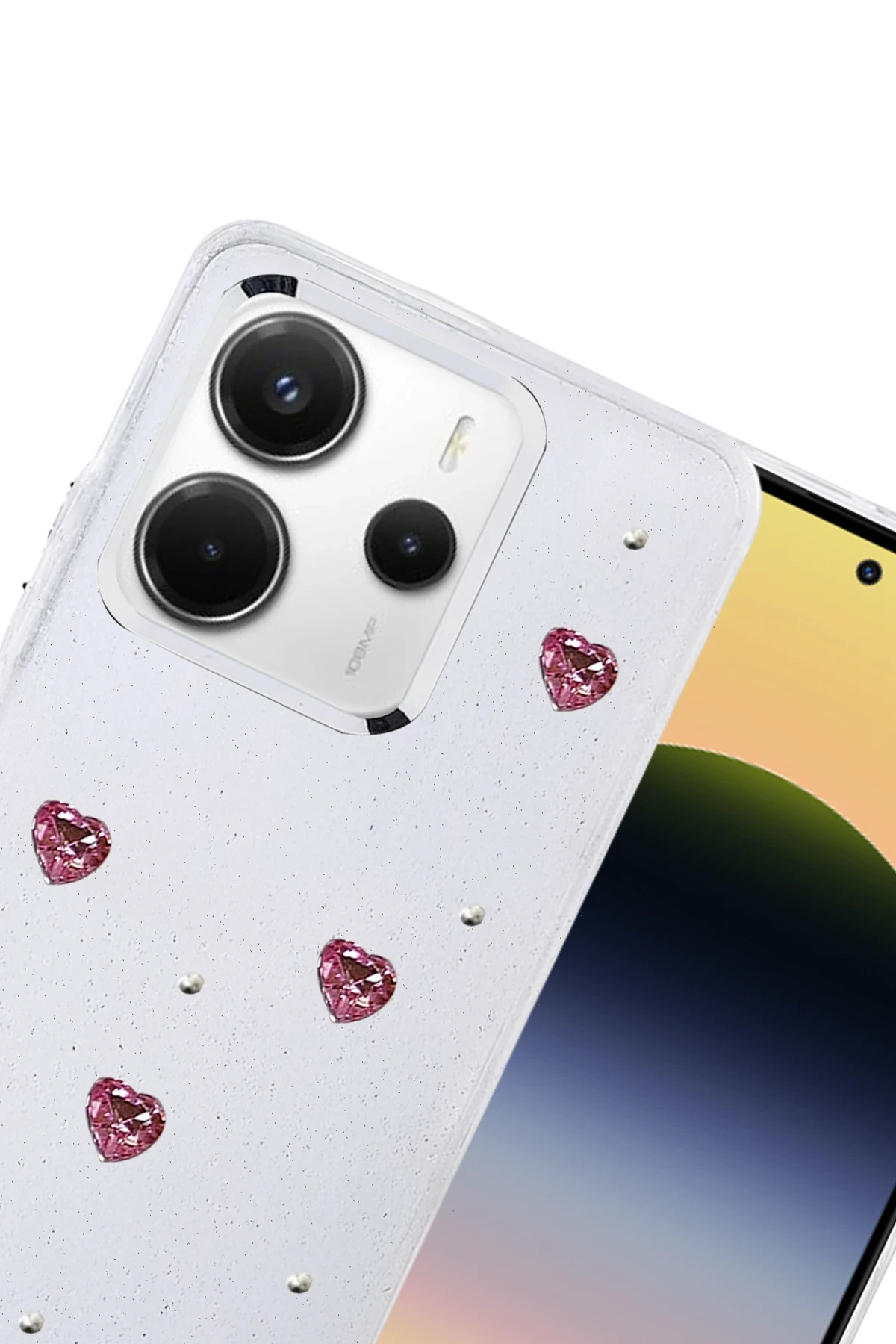 Newface Xiaomi Redmi Note 14 4G Fiyonk Desenli Kapak - Desen 3