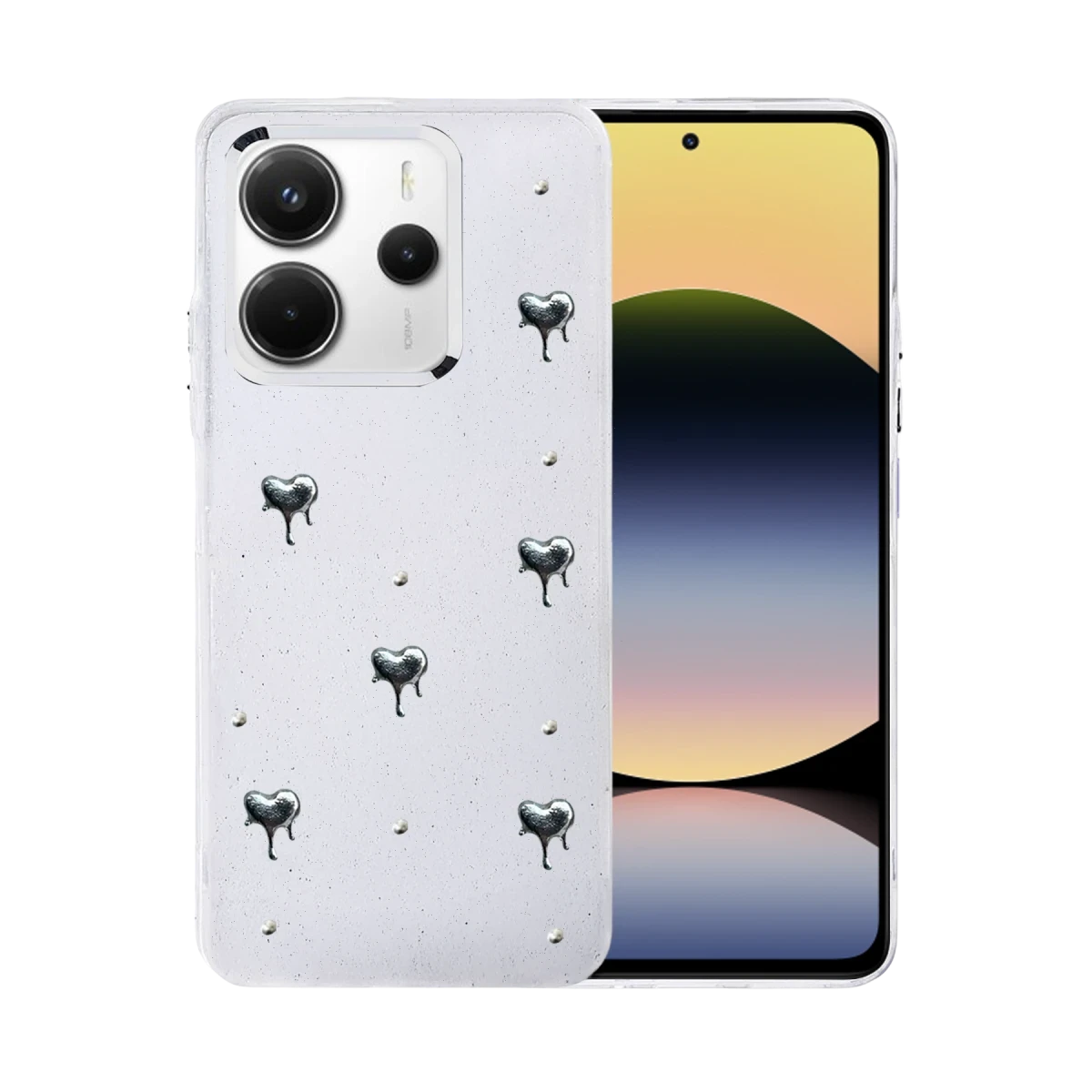 Newface Xiaomi Redmi Note 14 4G Fiyonk Desenli Kapak - Desen 1 — görsel 4