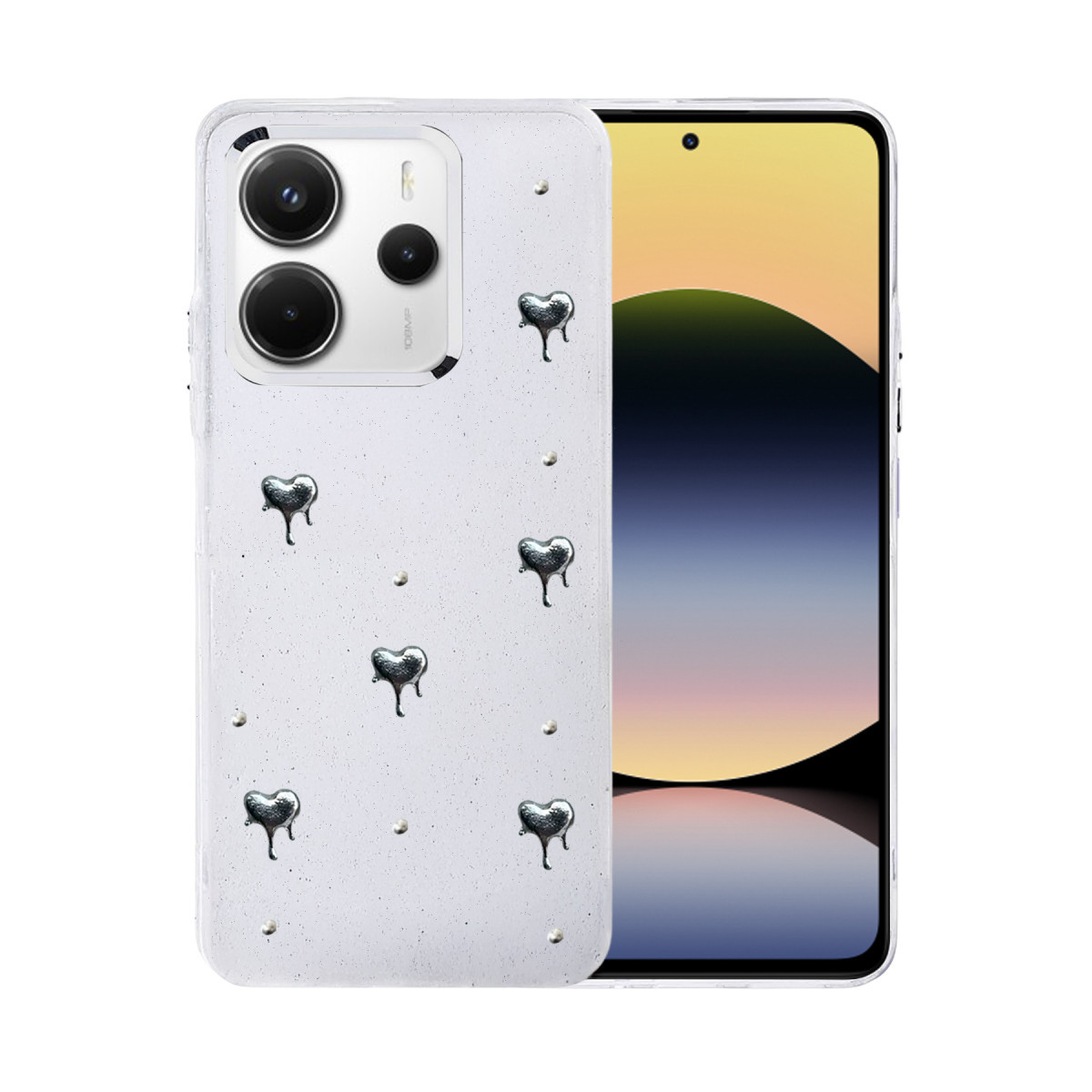 Newface Xiaomi Redmi Note 14 4G Fiyonk Desenli Kapak - Desen 1 — görsel 7