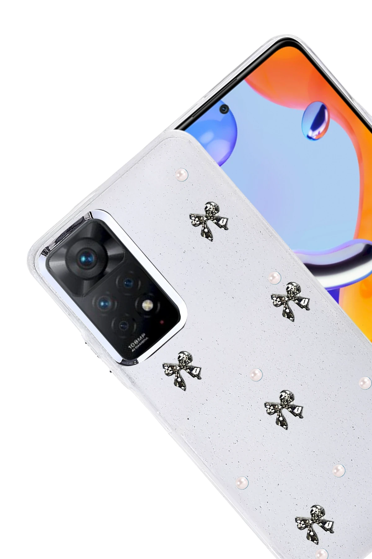 Newface Xiaomi Redmi Note 11 Pro Fiyonk Desenli Kapak - Desen 8
