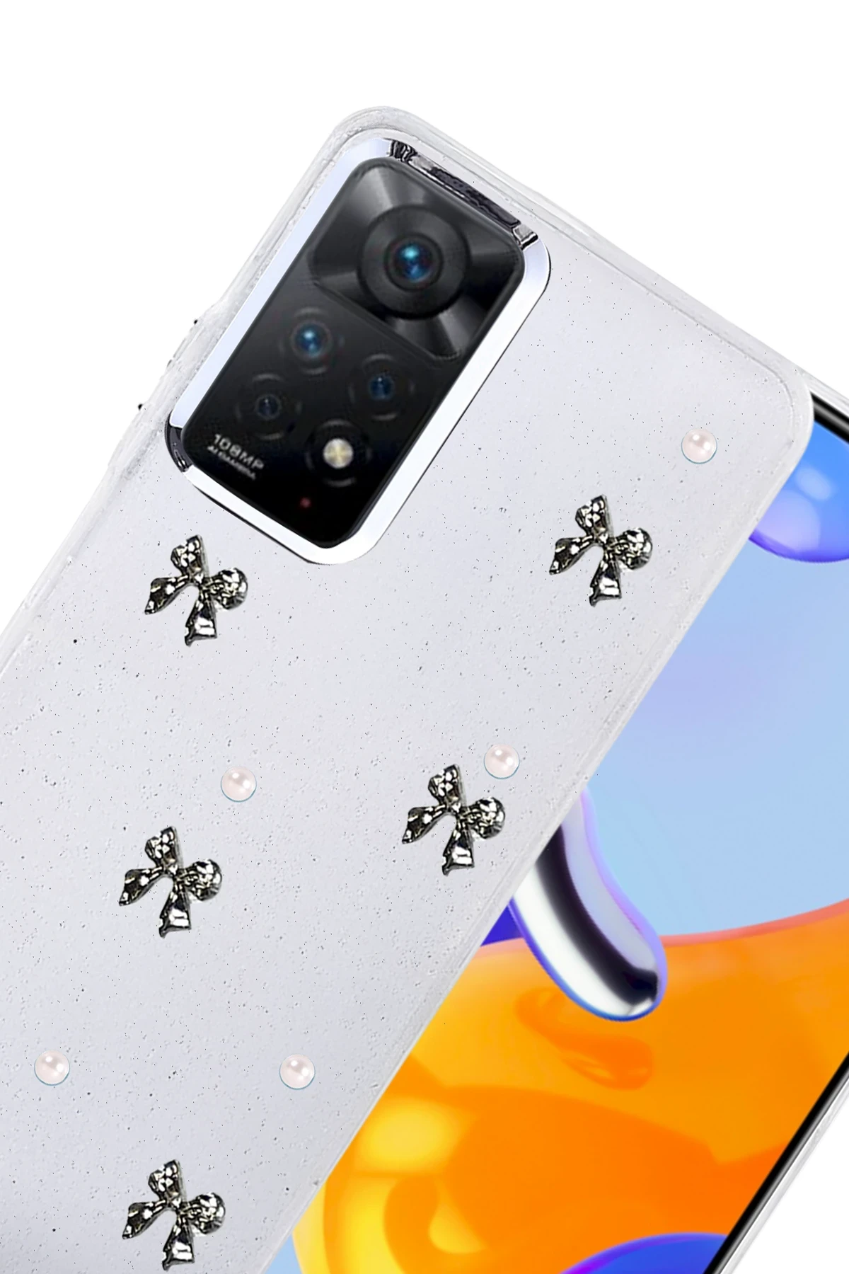 Newface Xiaomi Redmi Note 11 Pro Fiyonk Desenli Kapak - Desen 8