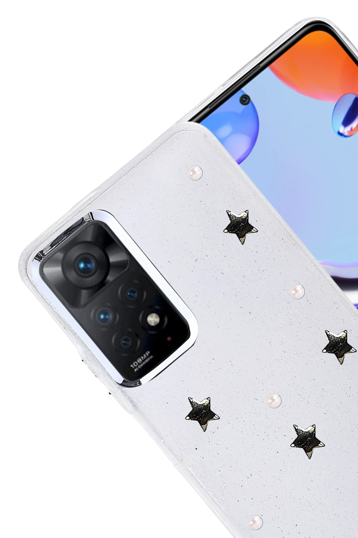 Newface Xiaomi Redmi Note 11 Pro Fiyonk Desenli Kapak - Desen 7