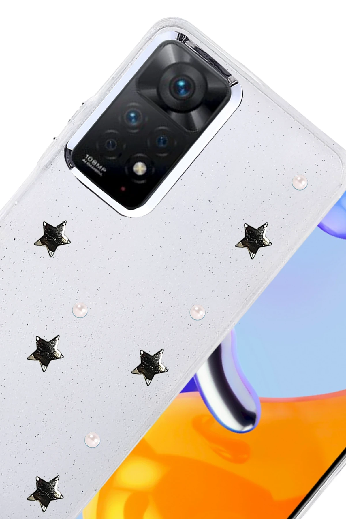 Newface Xiaomi Redmi Note 11 Pro Fiyonk Desenli Kapak - Desen 7