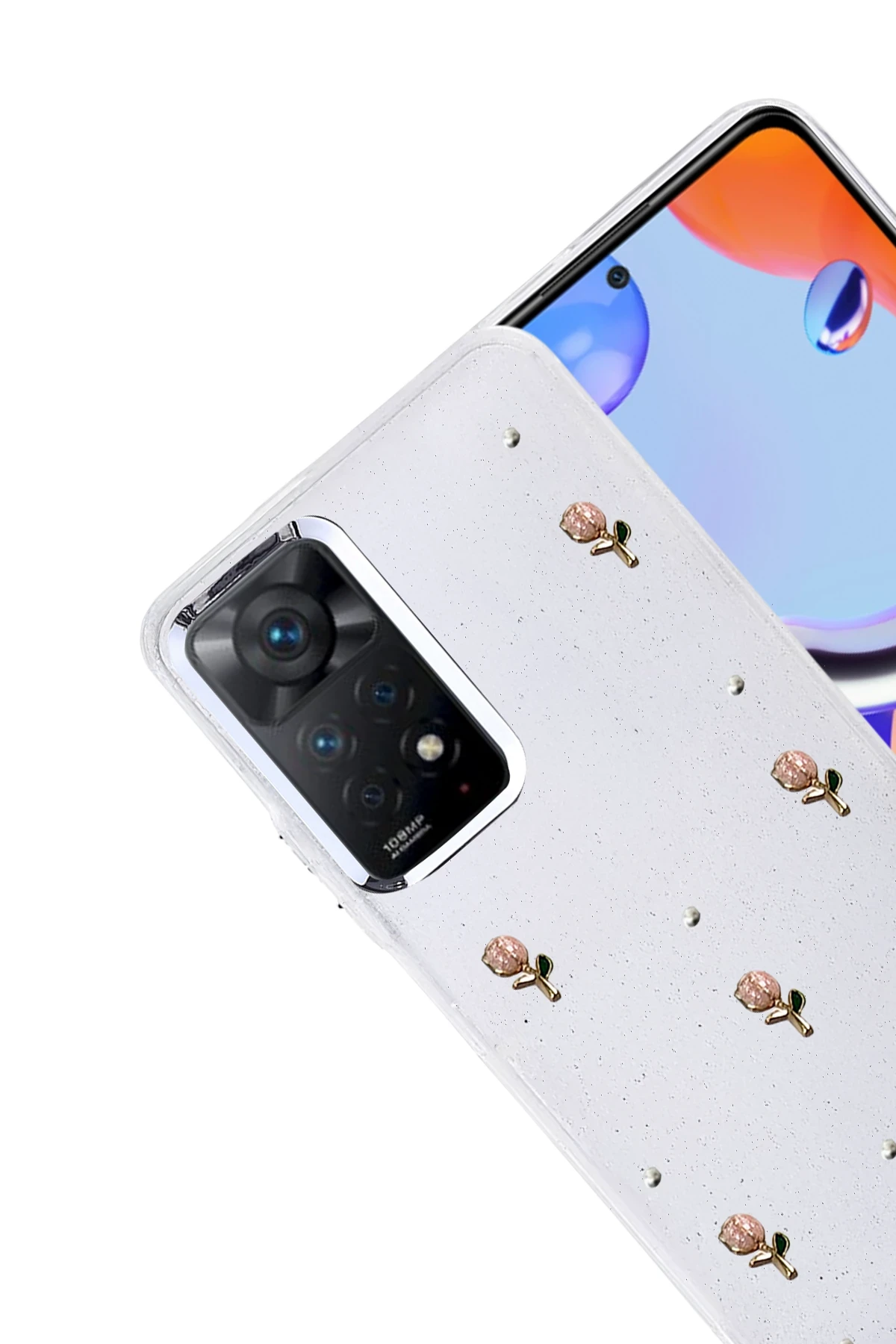 Newface Xiaomi Redmi Note 11 Pro Fiyonk Desenli Kapak - Desen 6