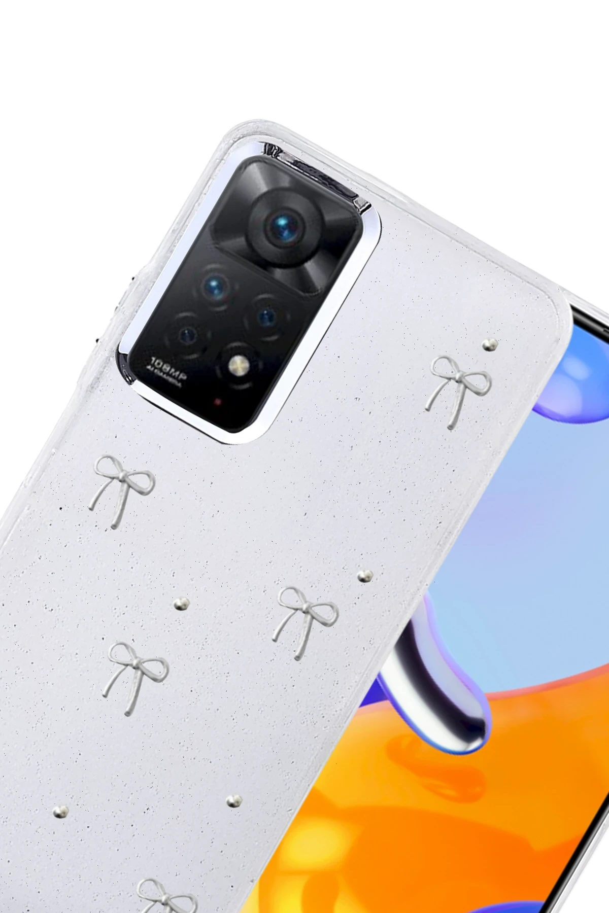 Newface Xiaomi Redmi Note 11 Pro Fiyonk Desenli Kapak - Desen 5