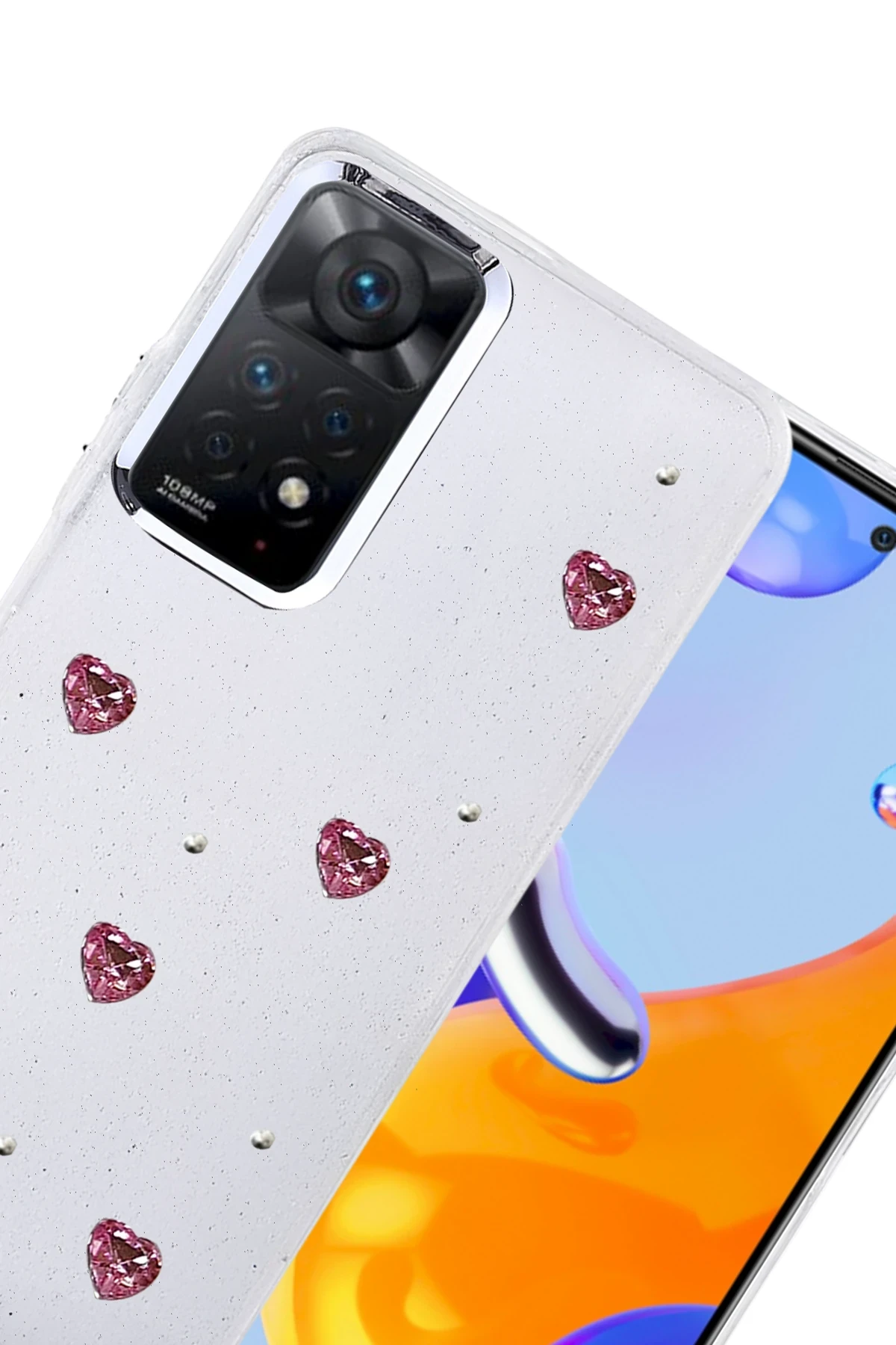 Newface Xiaomi Redmi Note 11 Pro Fiyonk Desenli Kapak - Desen 3