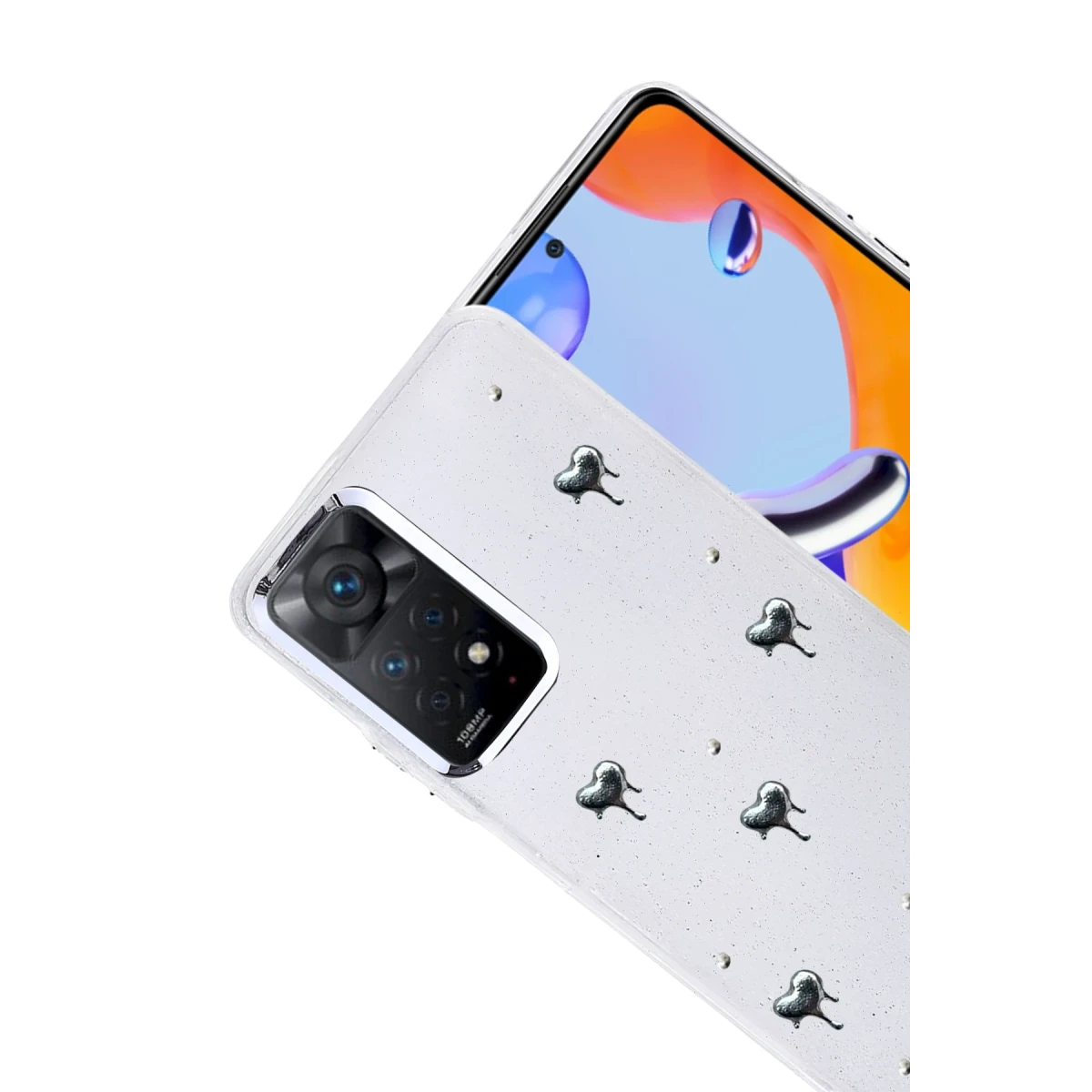 Newface Xiaomi Redmi Note 11 Pro Fiyonk Desenli Kapak - Desen 1 — görsel 5