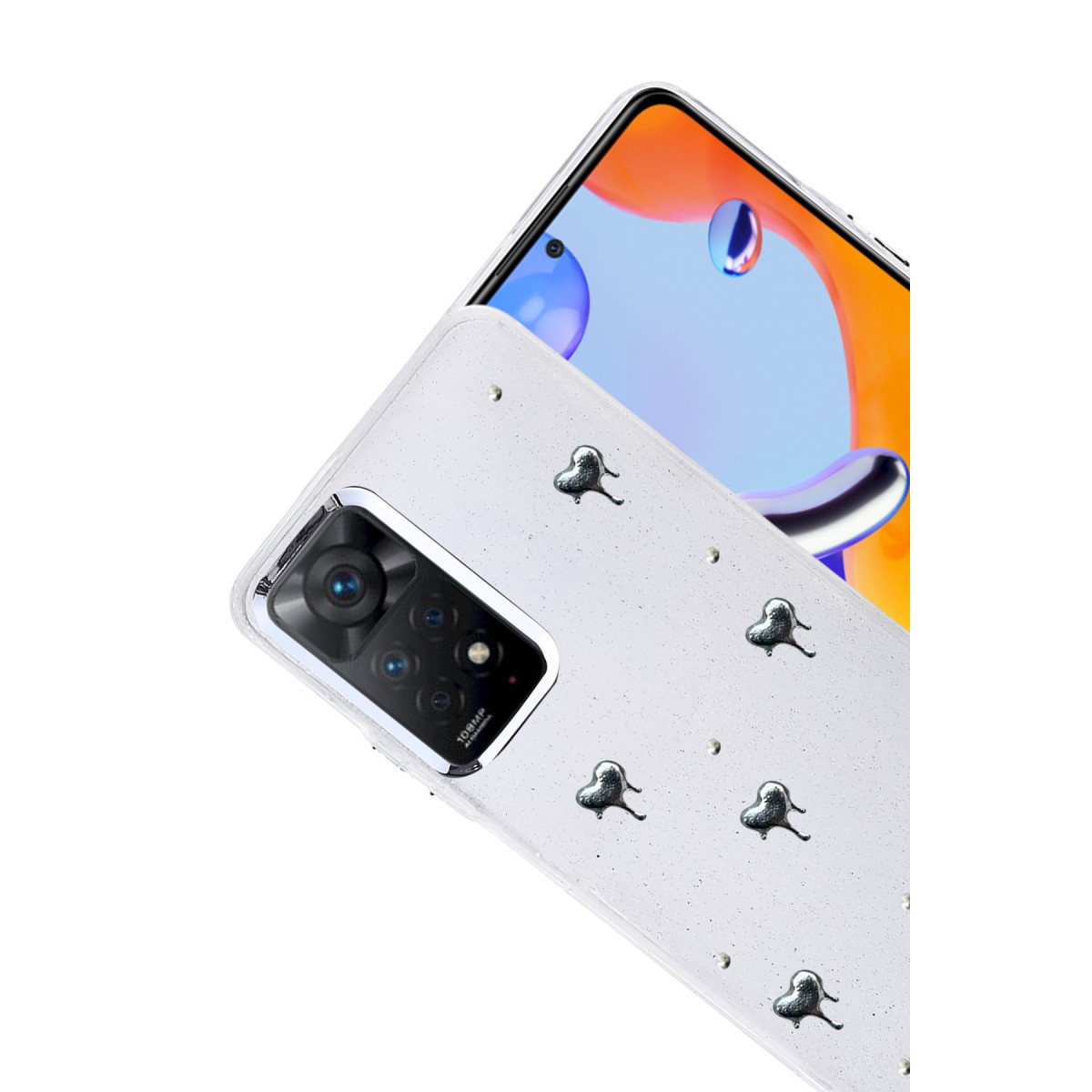 Newface Xiaomi Redmi Note 11 Pro Fiyonk Desenli Kapak - Desen 1 — görsel 8