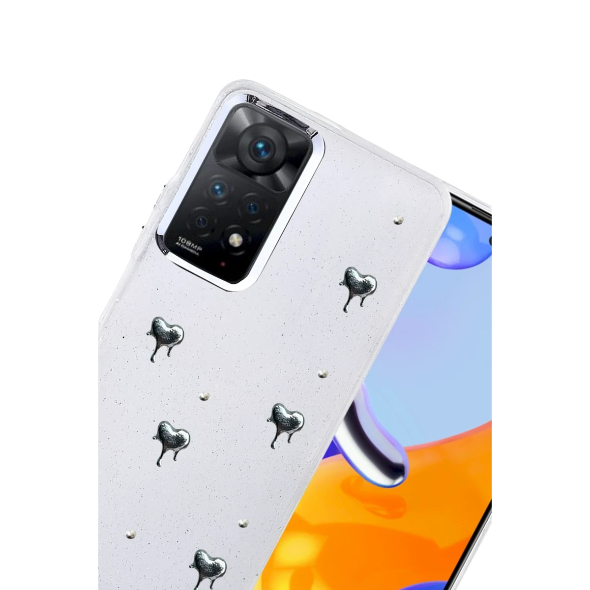 Newface Xiaomi Redmi Note 11 Pro Fiyonk Desenli Kapak - Desen 1 — görsel 6