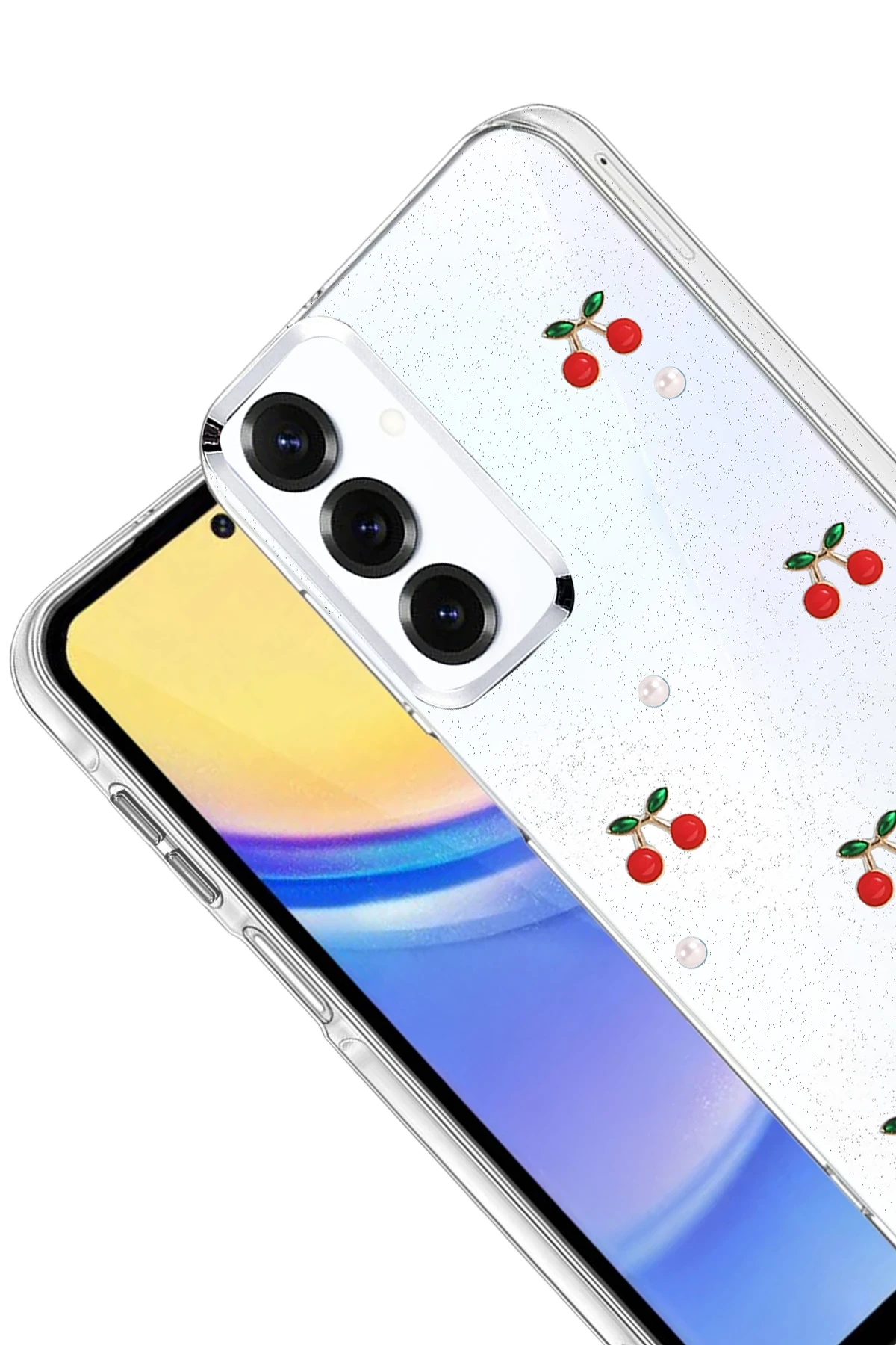 Newface Samsung Galaxy S23 FE Fiyonk Desenli Kapak - Desen 9