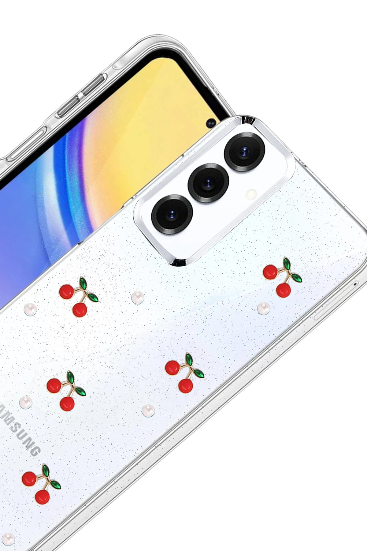 Newface Samsung Galaxy S23 FE Fiyonk Desenli Kapak - Desen 9