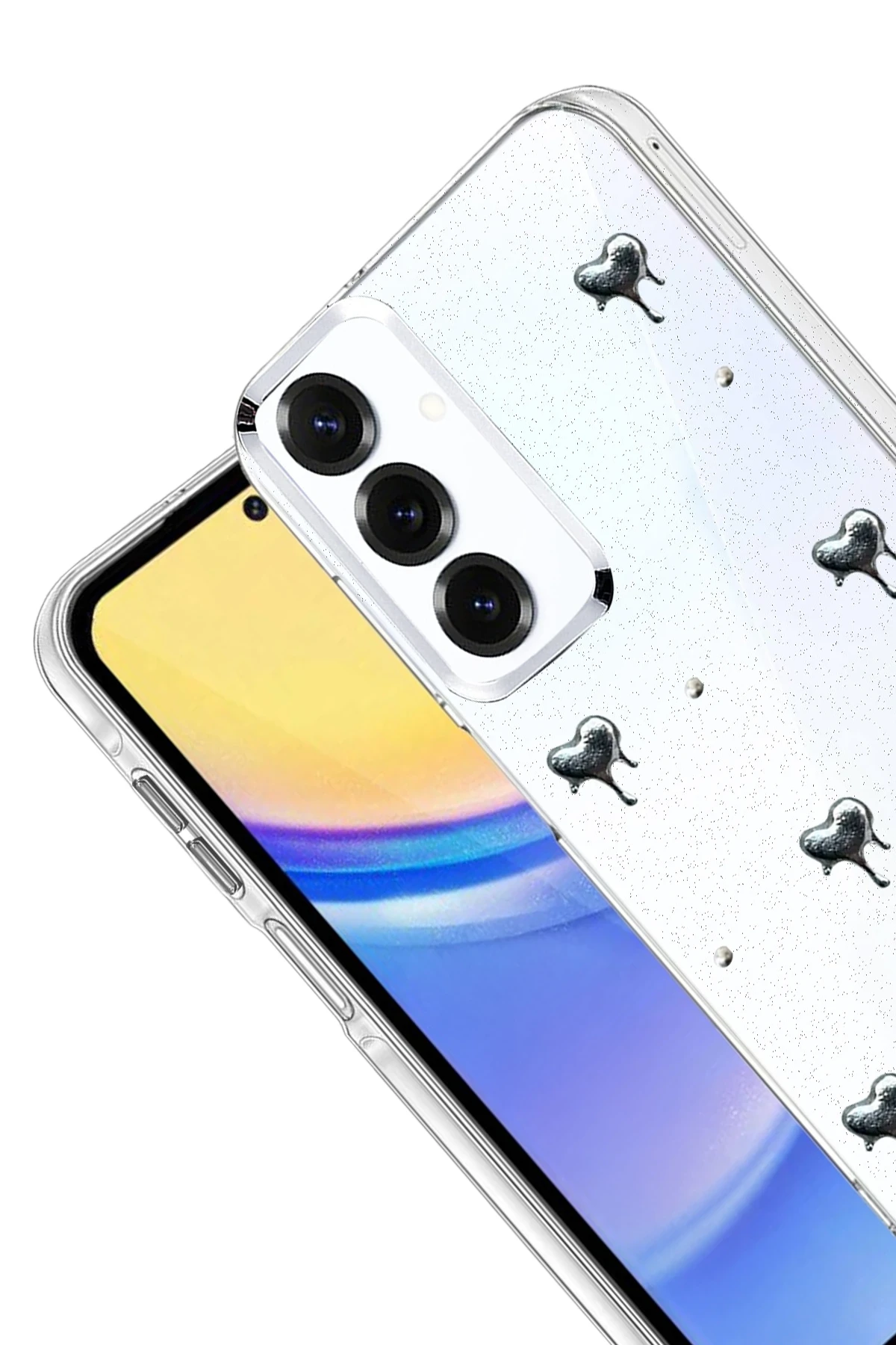 Newface Samsung Galaxy S23 FE Fiyonk Desenli Kapak - Desen 1