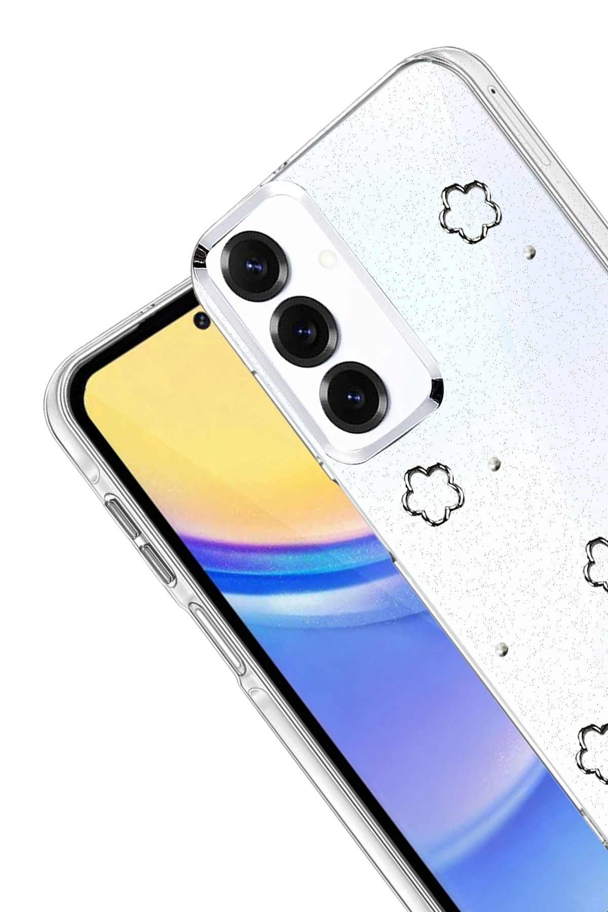 Newface Samsung Galaxy S25 FE Fiyonk Desenli Kapak - Desen 2
