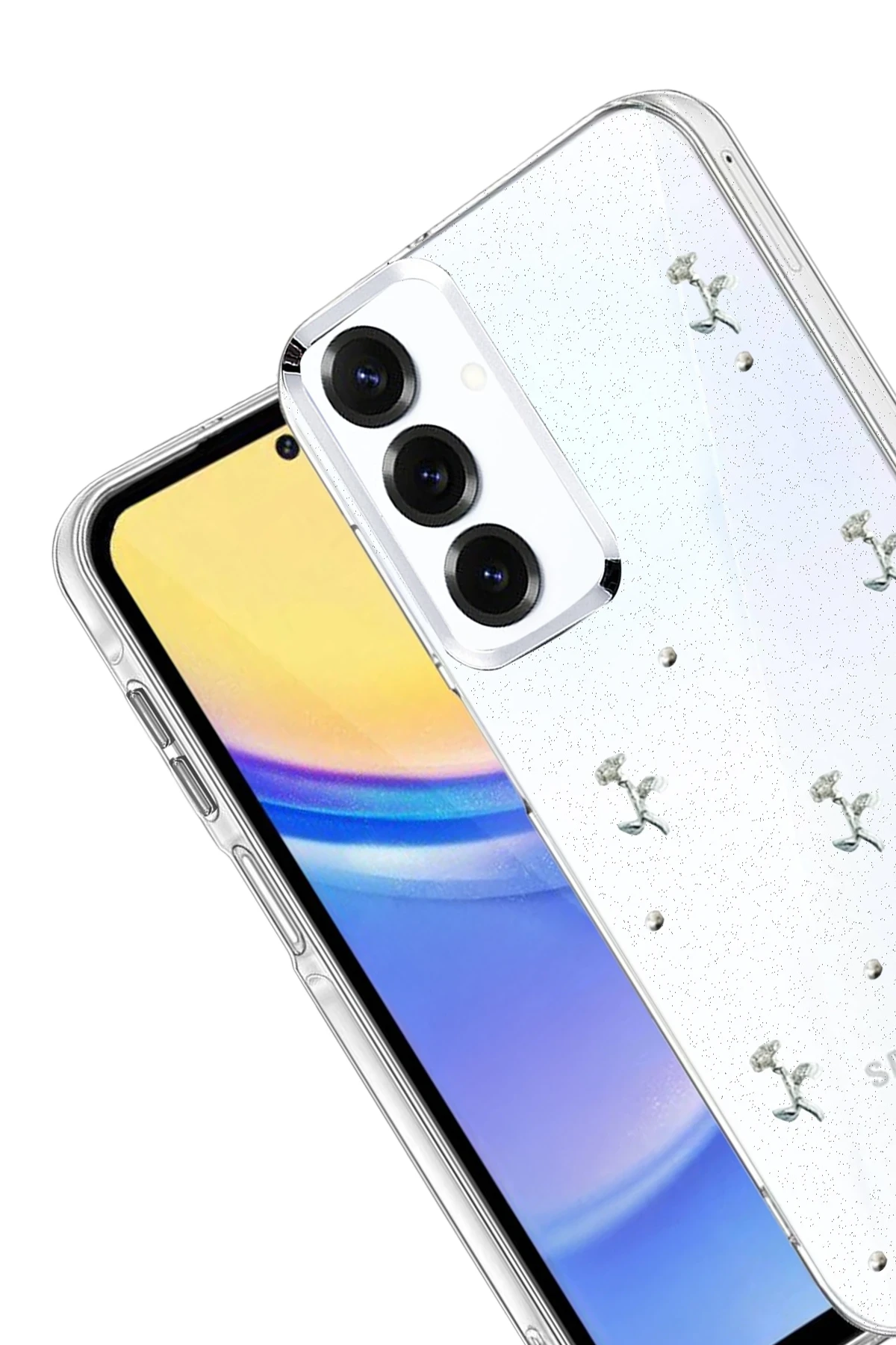 Newface Samsung Galaxy S25 FE Fiyonk Desenli Kapak - Desen 4