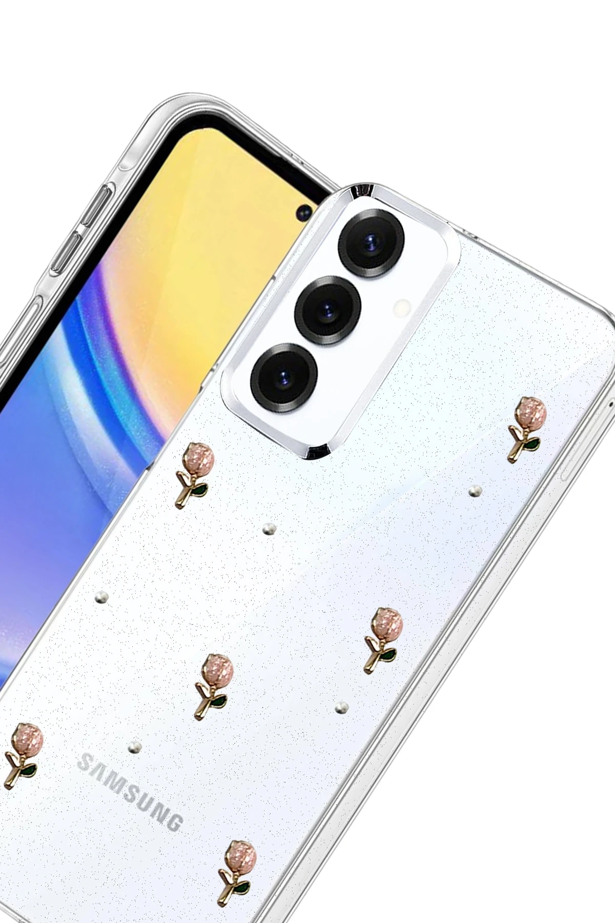 Newface Samsung Galaxy S25 FE Fiyonk Desenli Kapak - Desen 6