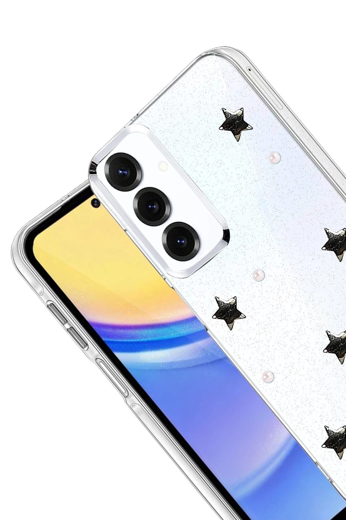 Newface Samsung Galaxy S25 FE Fiyonk Desenli Kapak - Desen 7