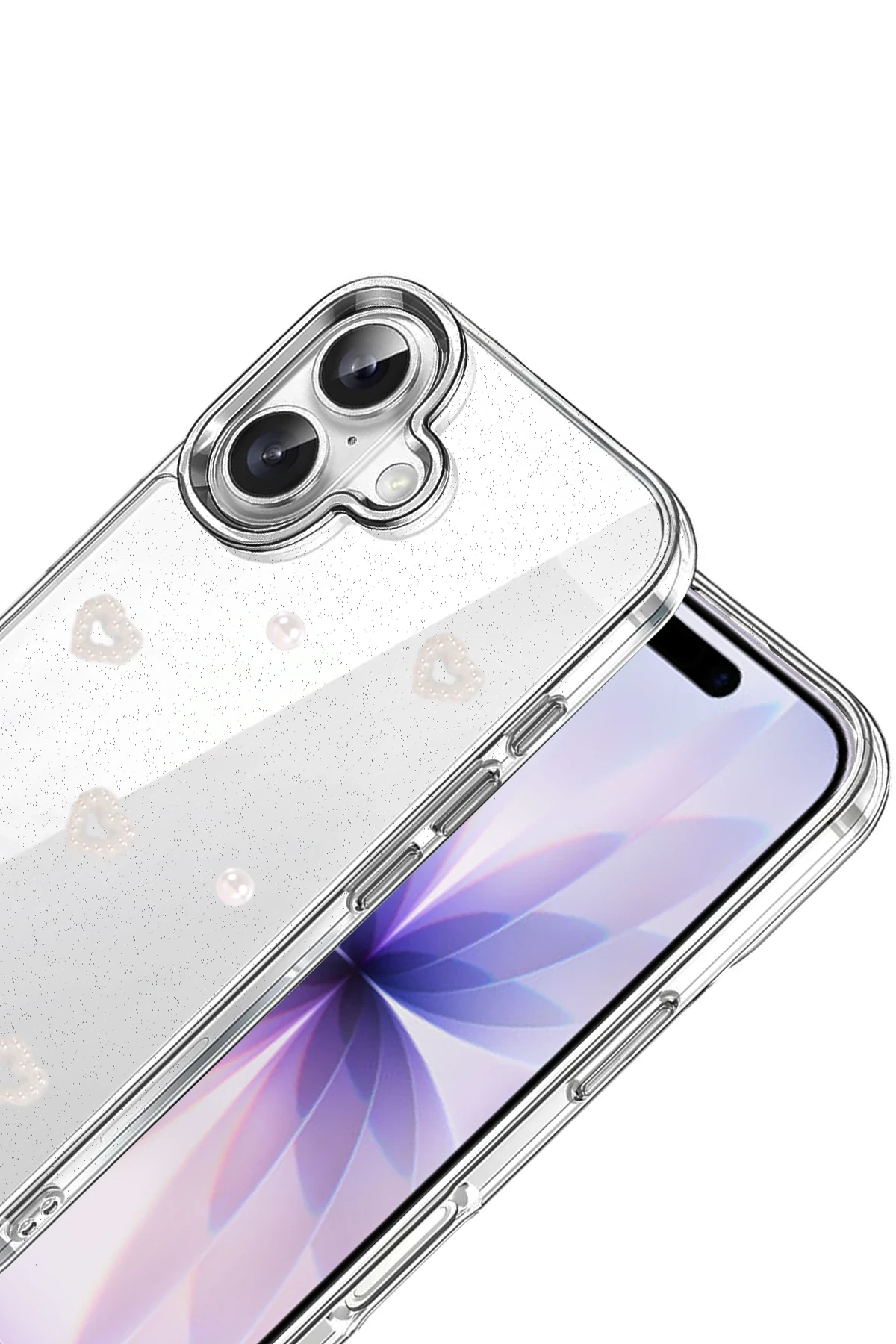 Newface Apple iPhone 16 Plus Fiyonk Desenli Kapak - Desen 10
