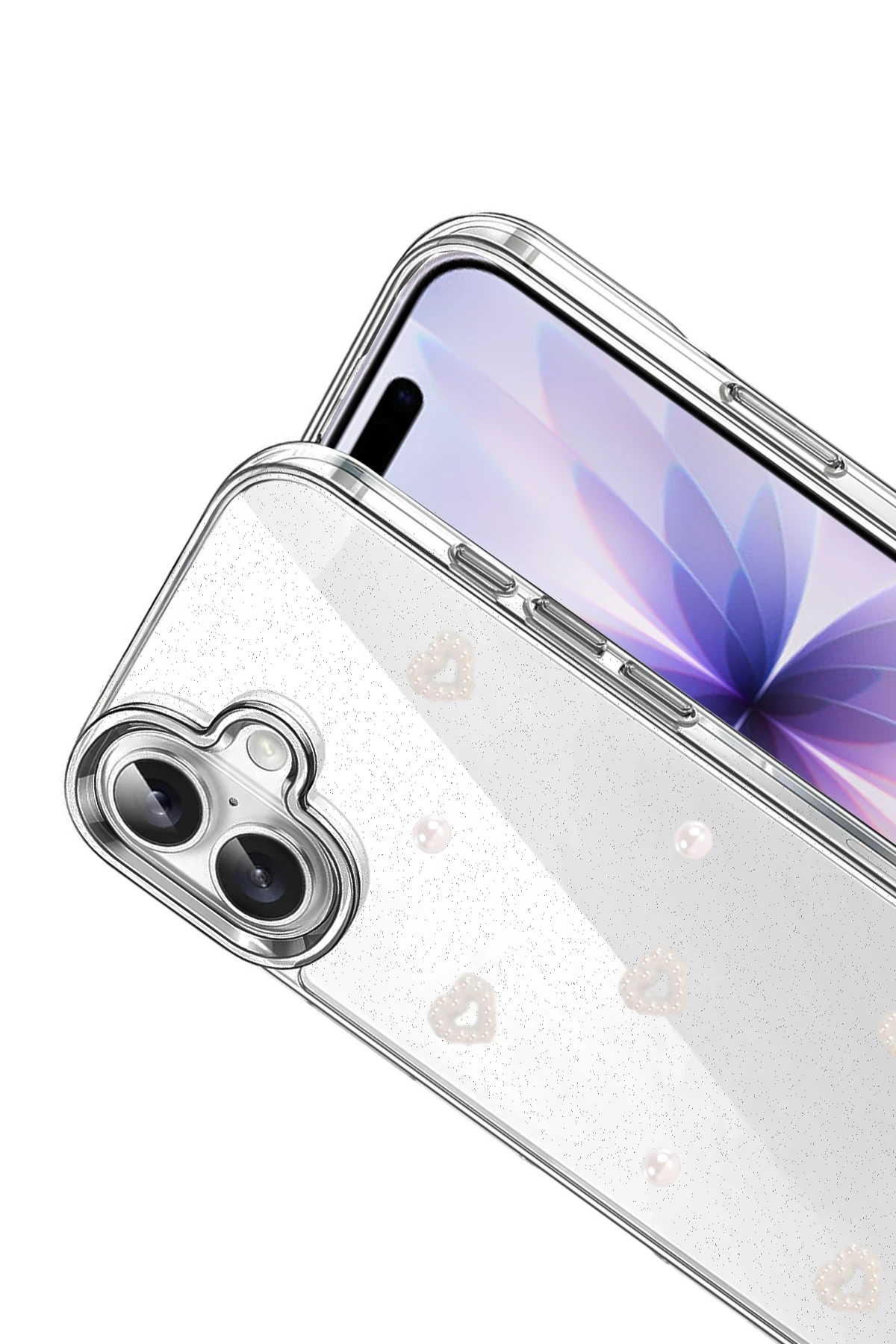 Newface Apple iPhone 16 Plus Fiyonk Desenli Kapak - Desen 10