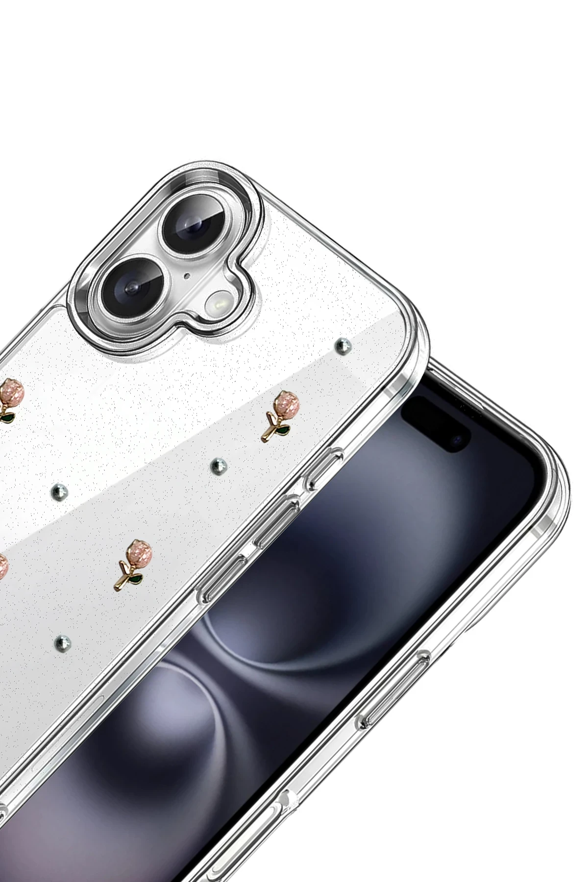 Newface Apple iPhone 16 Plus Fiyonk Desenli Kapak - Desen 6