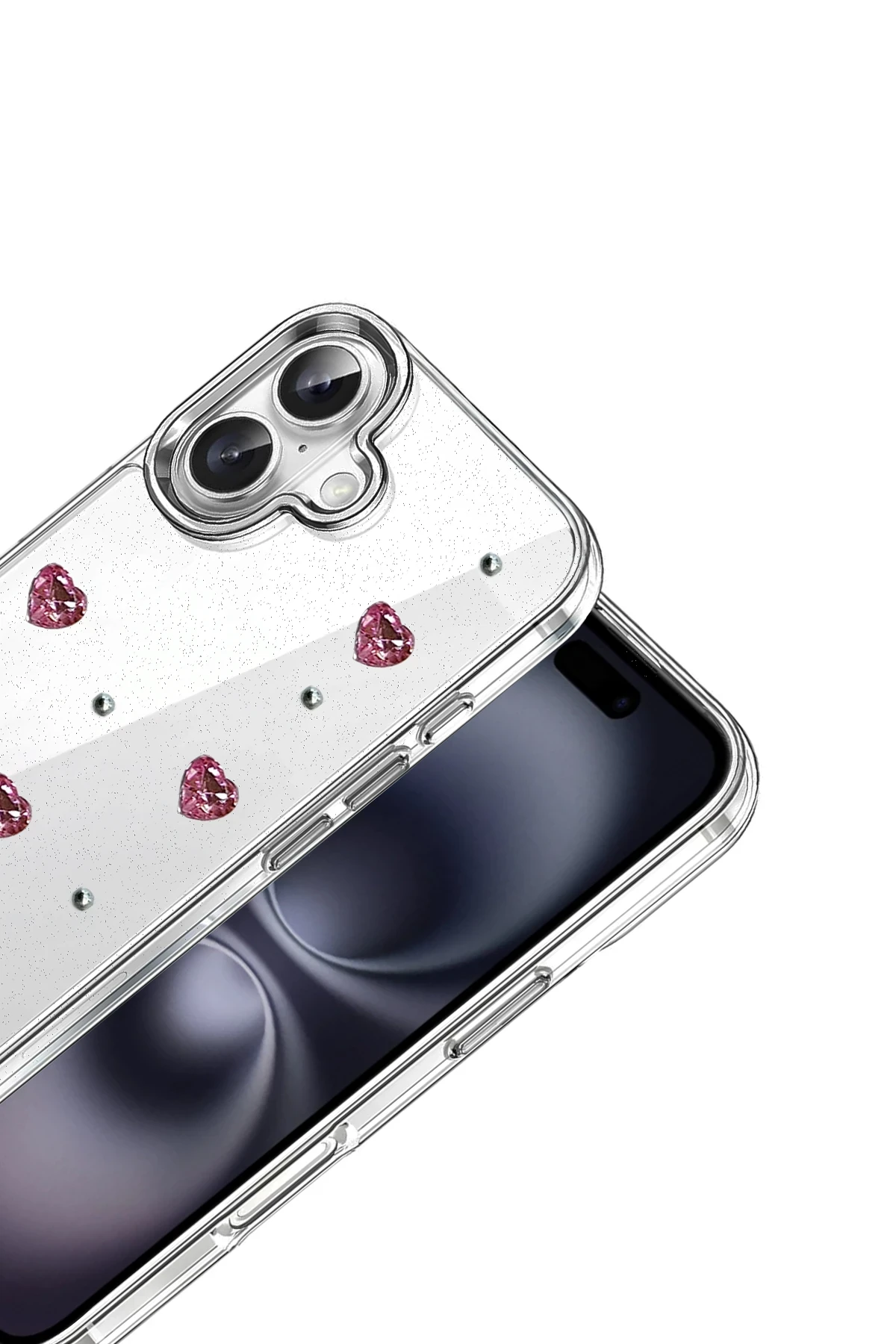 Newface Apple iPhone 16 Plus Fiyonk Desenli Kapak - Desen 3